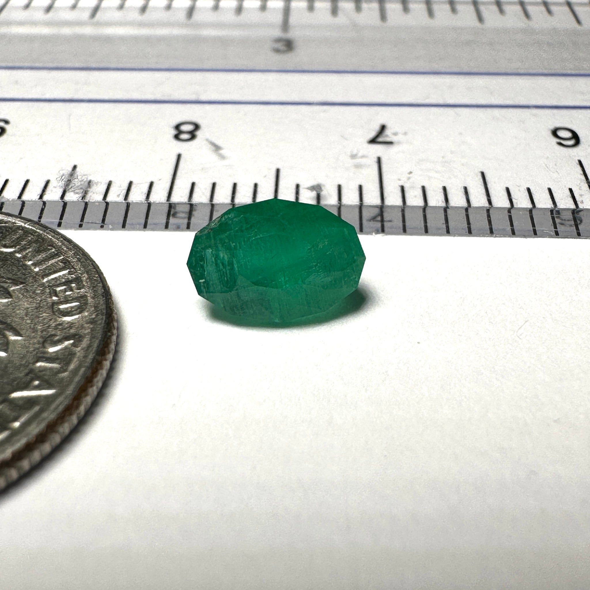 Emerald, 0.84ct, Tanzania, No Oil, Untreated Unheated