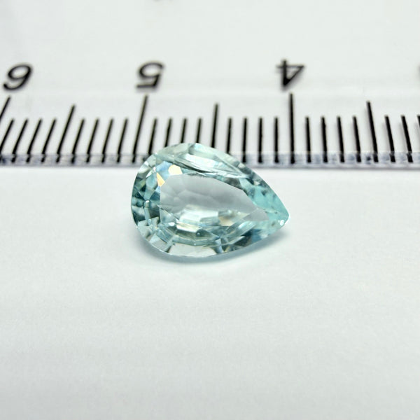 Aquamarine, 1.04ct, Tanzania, Untreated Unheated, see next pic for inclusion