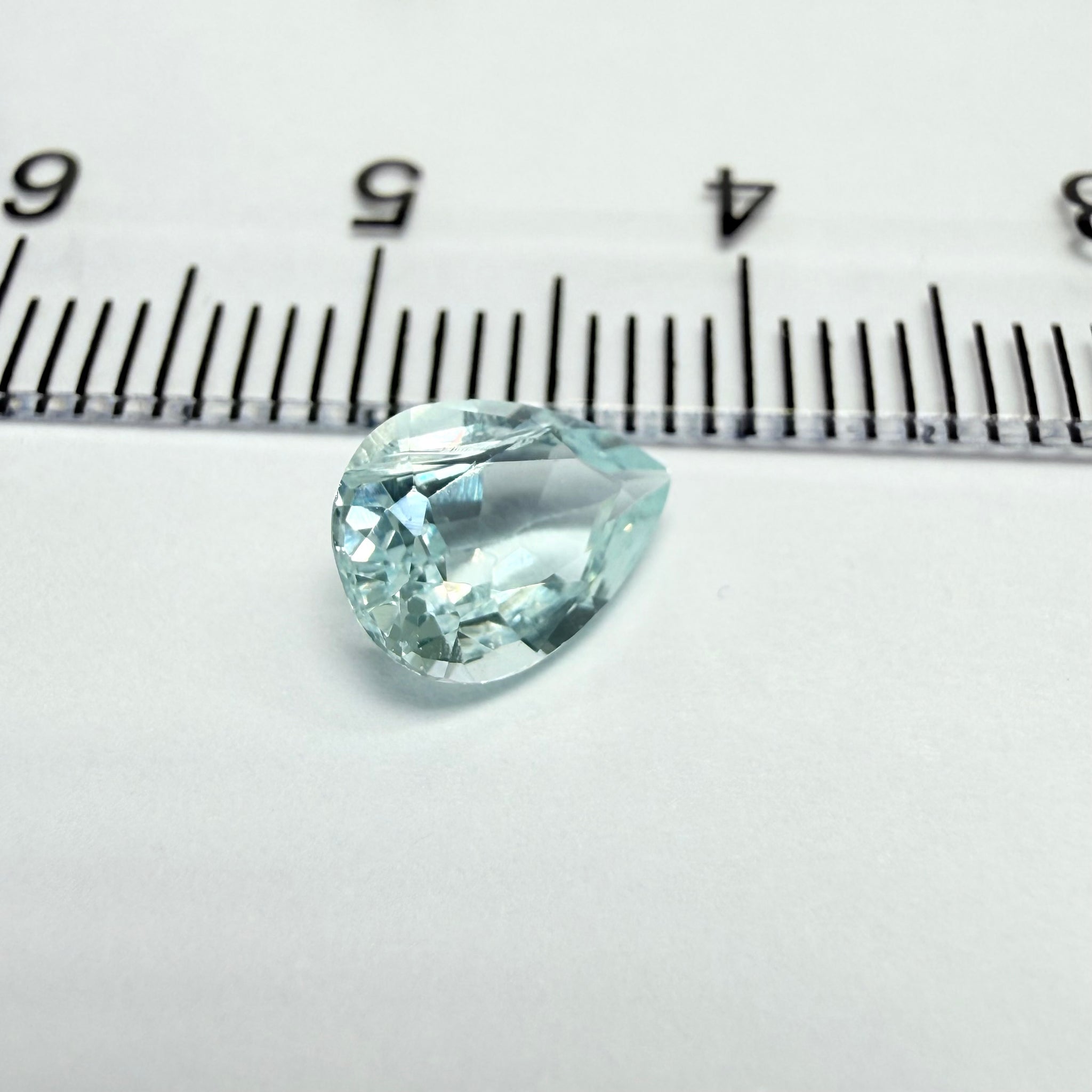 Aquamarine, 1.04ct, Tanzania, Untreated Unheated, see next pic for inclusion