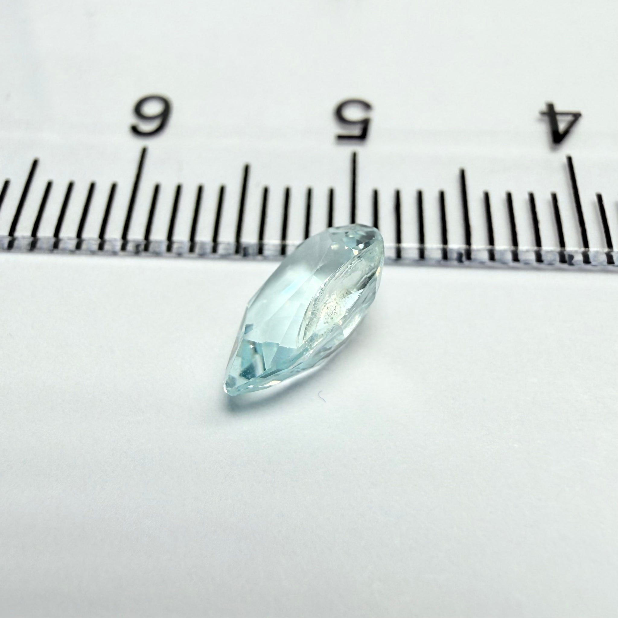 Aquamarine, 1.04ct, Tanzania, Untreated Unheated, see next pic for inclusion
