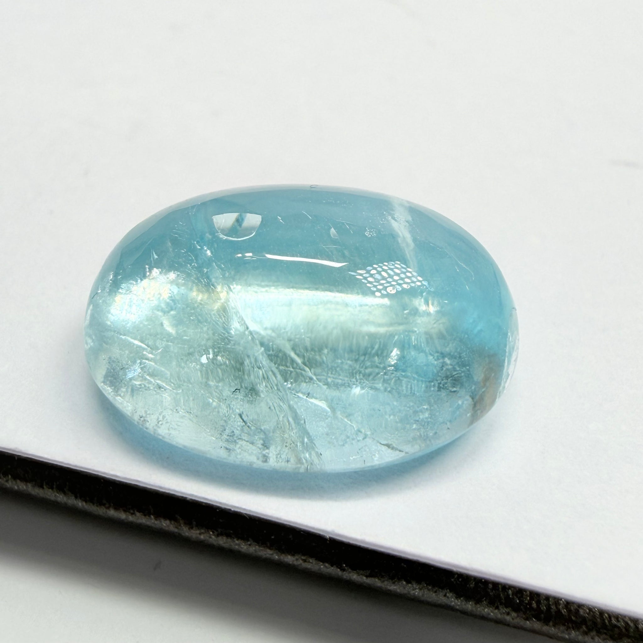Aquamarine Cabochon, 11.30ct, Tanzania, Untreated Unheated