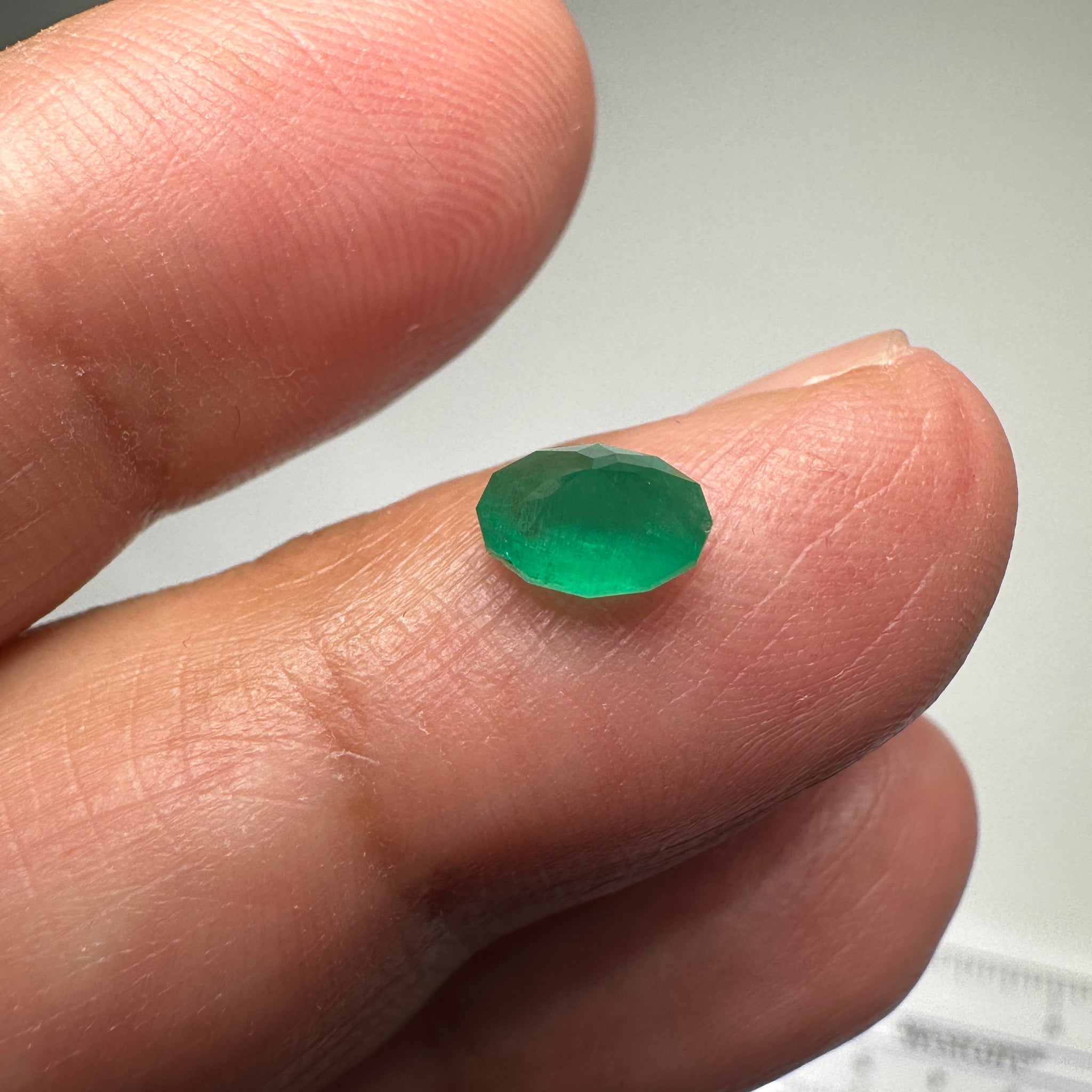 Emerald, 0.84ct, Tanzania, No Oil, Untreated Unheated