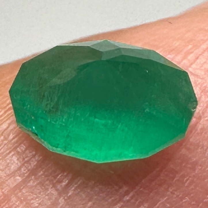 Emerald, 0.84ct, Tanzania, No Oil, Untreated Unheated