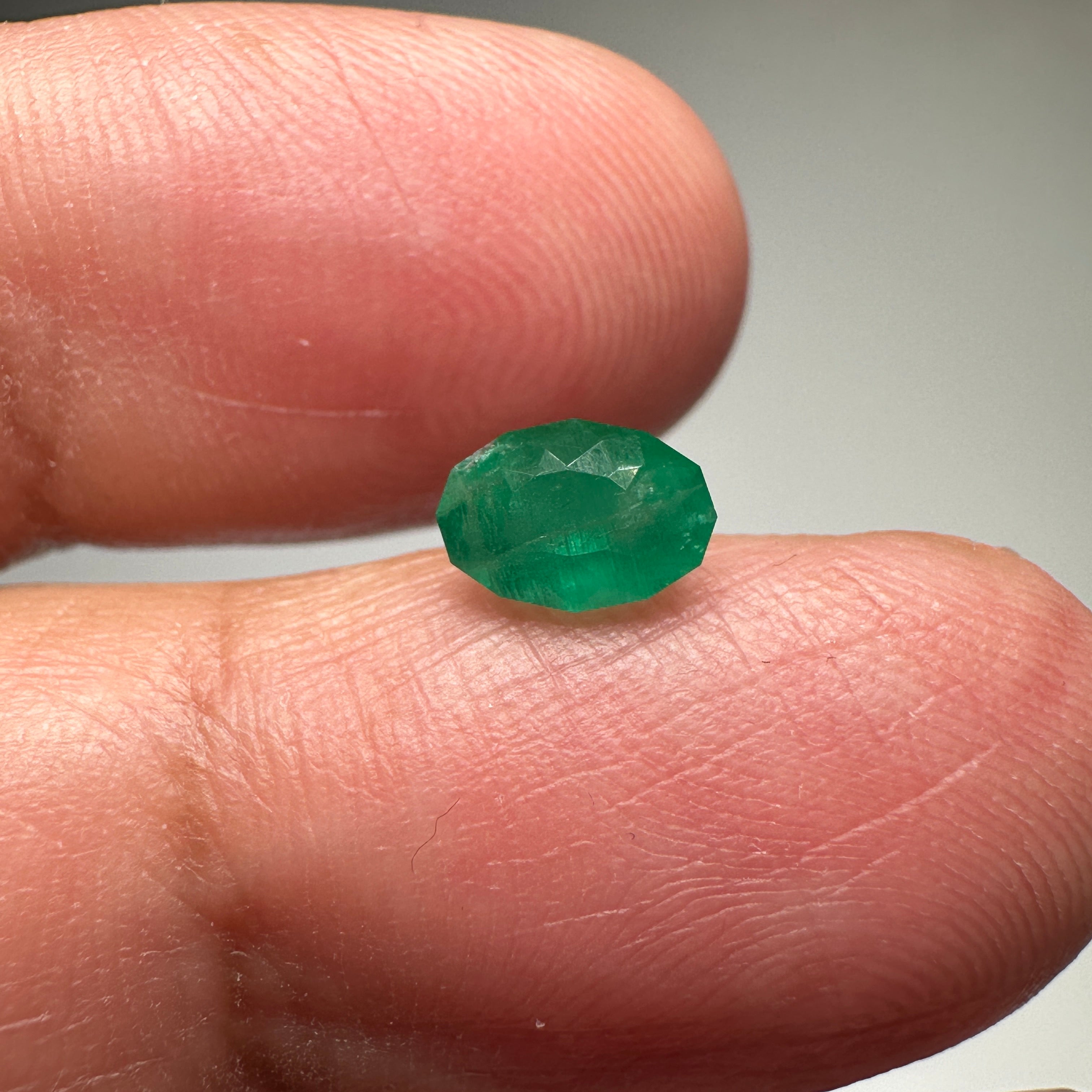 0.84ct Emerald, Tanzania, No Oil, Untreated Unheated