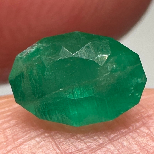 Emerald, 0.84ct, Tanzania, No Oil, Untreated Unheated