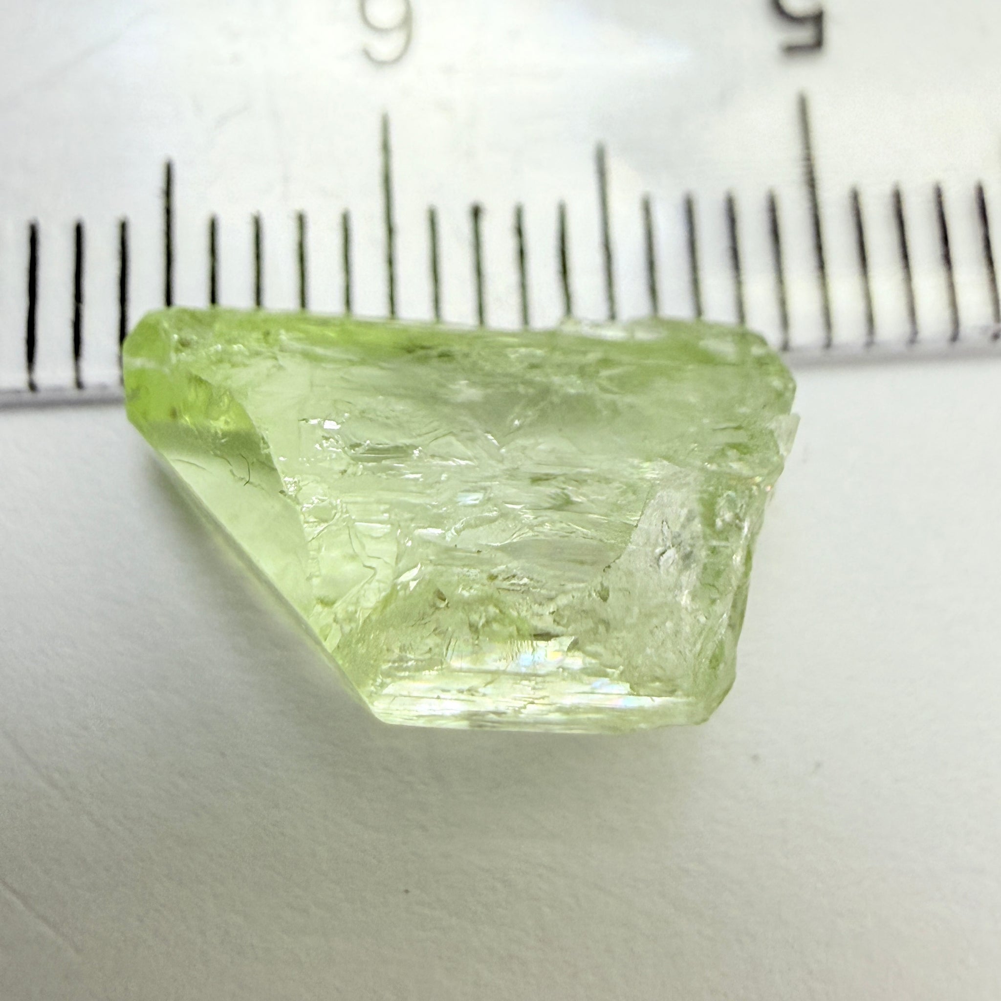 Diopside Crystal, 6.54ct, Merelani Hills, Tanzania, Untreated Unheated, vvs-if