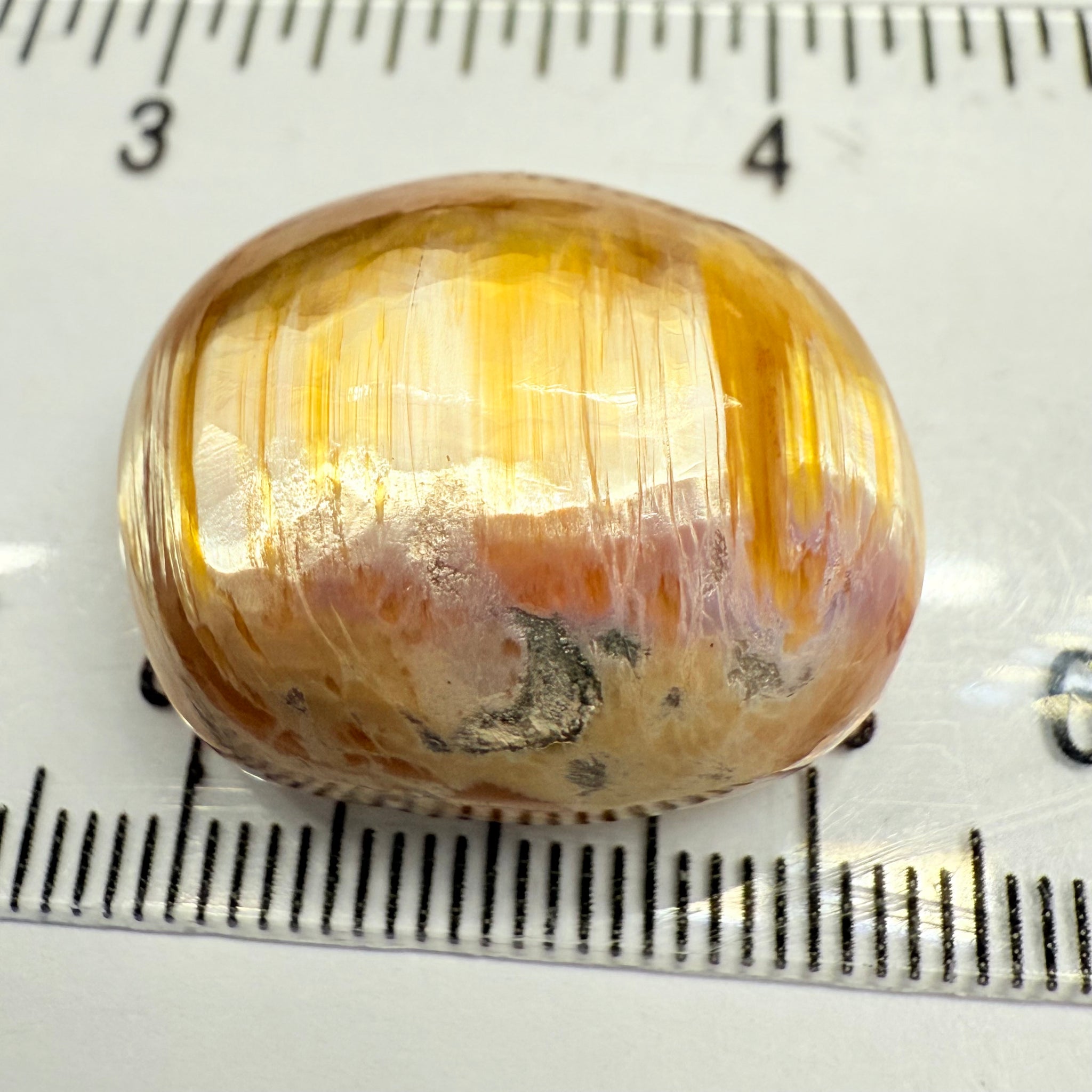 Cats-Eye Opal, 42.42ct, Tanzania, Untreated Unheated