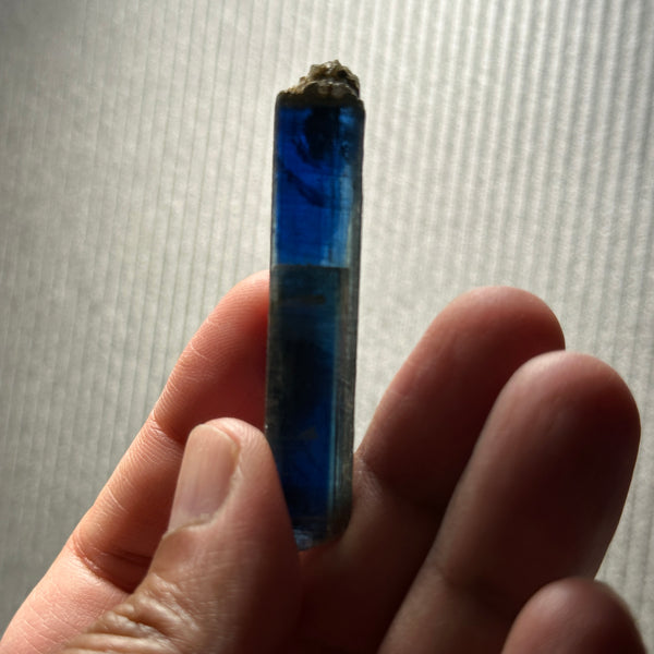 53.38ct Blue Kyanite Crystal, Kenya, Untreated Unheated