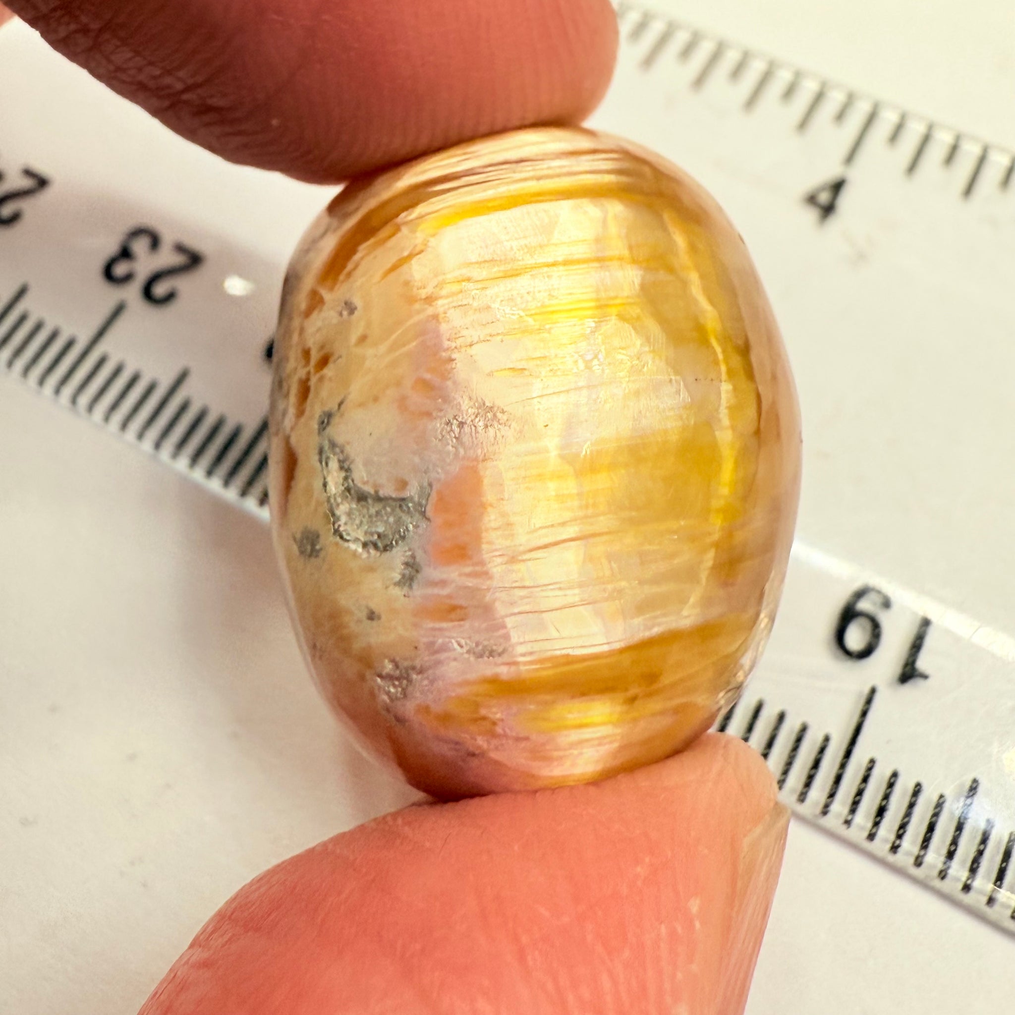 Cats-Eye Opal, 42.42ct, Tanzania, Untreated Unheated