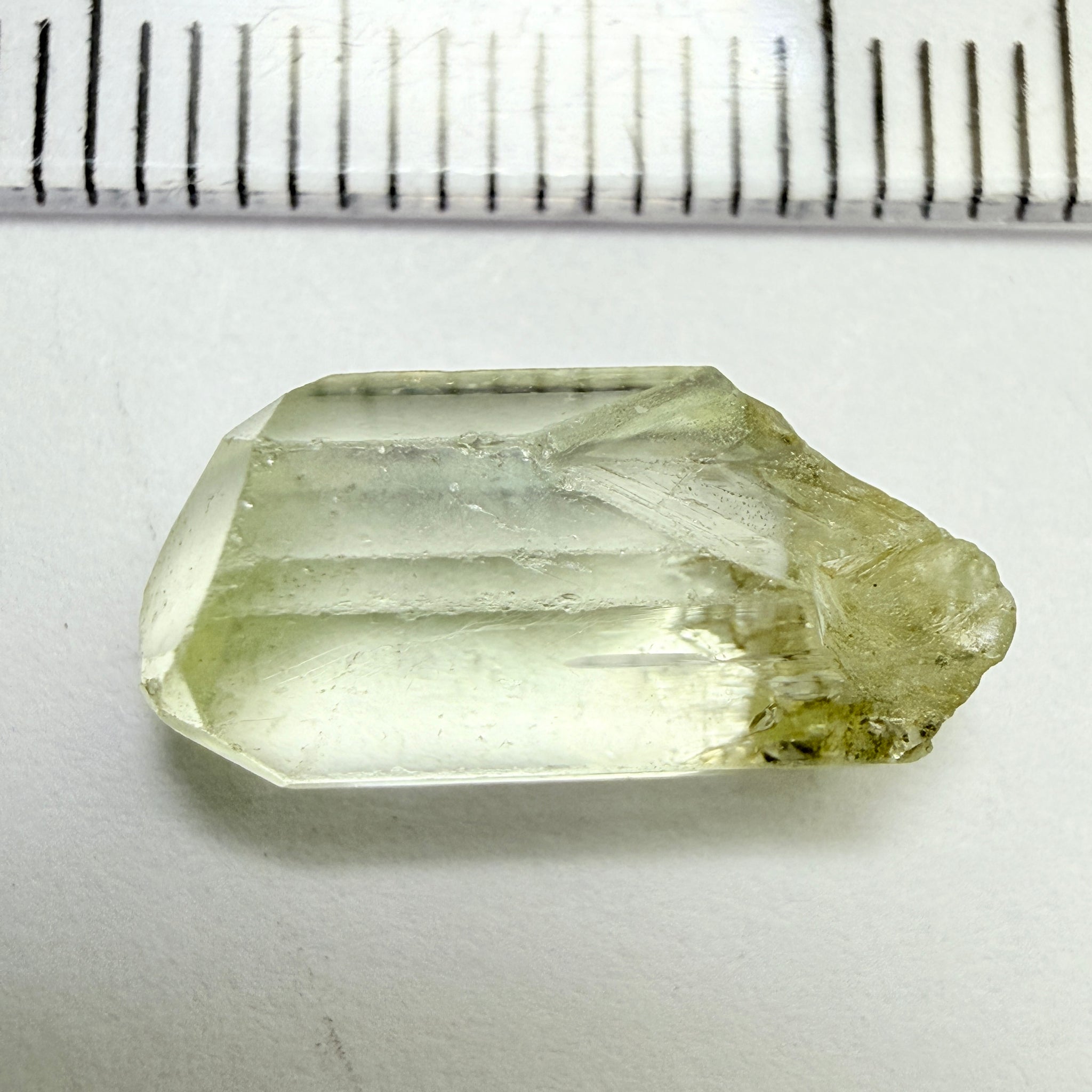 Diopside crystal, 1.10gm, Merelani, Tanzania, Untreated Unheated - facetable portion