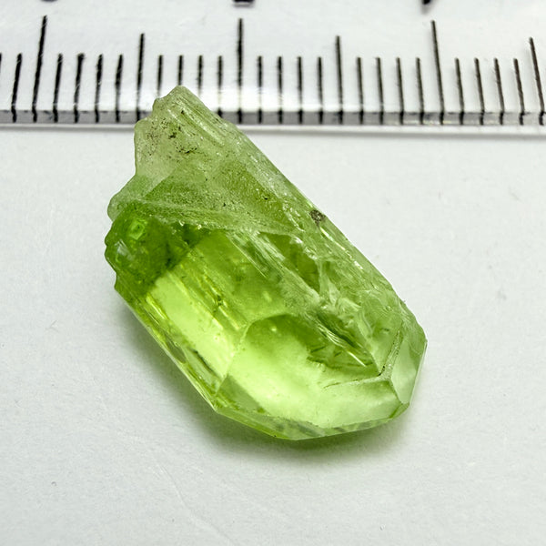 Diopside crystal, 1.50gm, Merelani, Tanzania, Untreated Unheated - facetable portion
