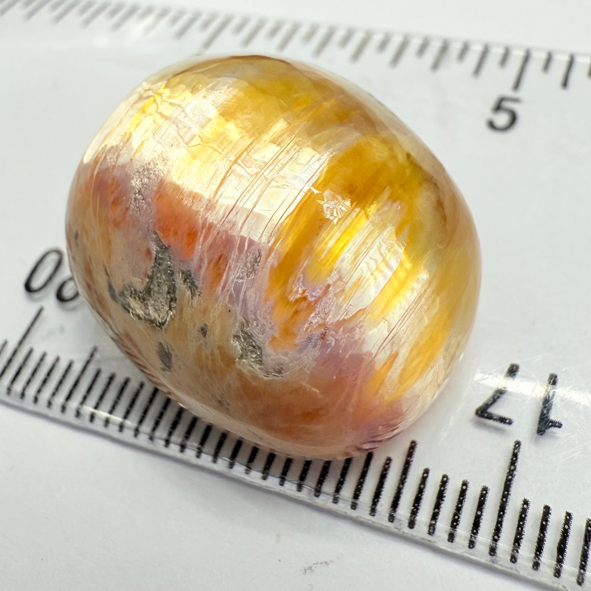 Cats-Eye Opal, 42.42ct, Tanzania, Untreated Unheated