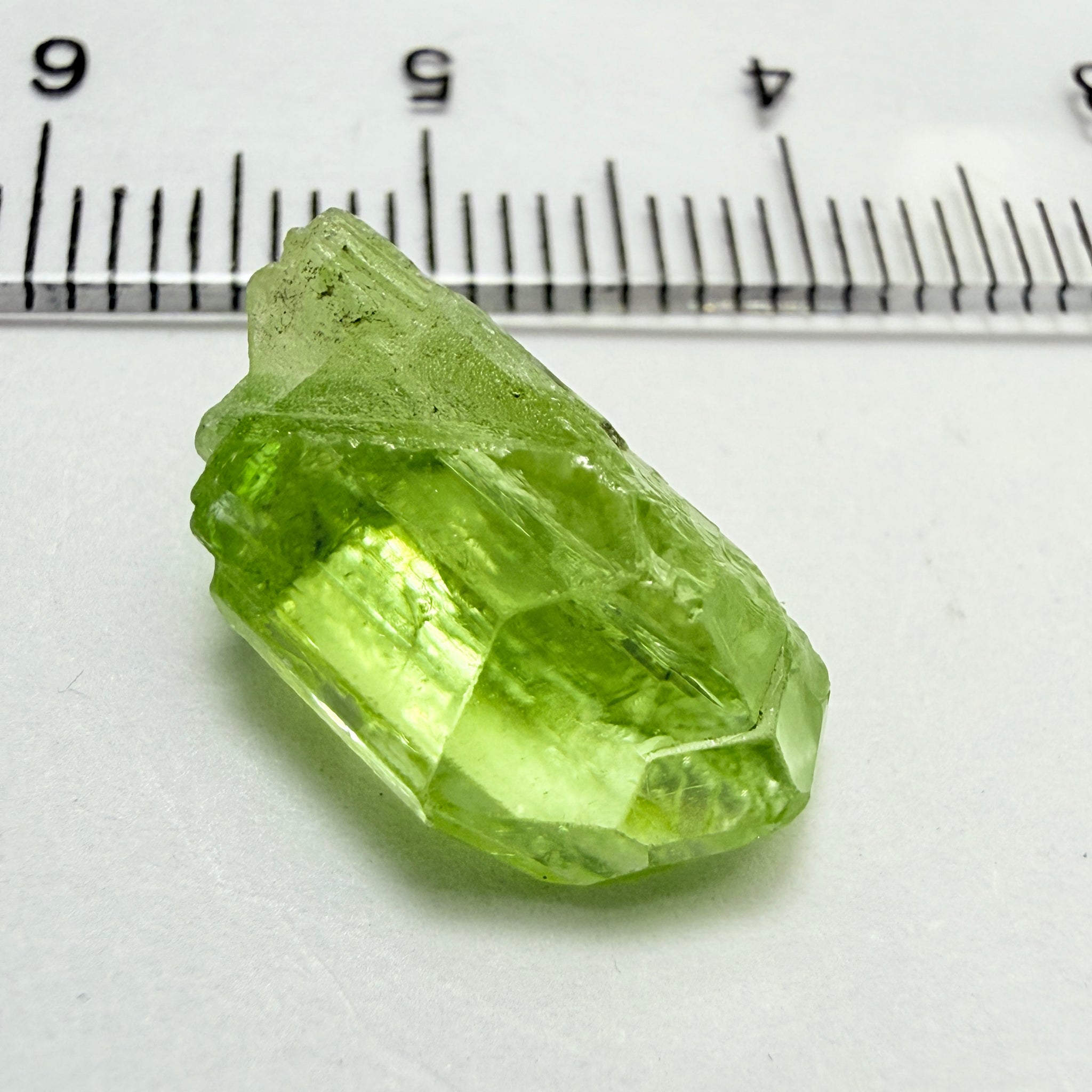 Diopside crystal, 1.50gm, Merelani, Tanzania, Untreated Unheated - facetable portion