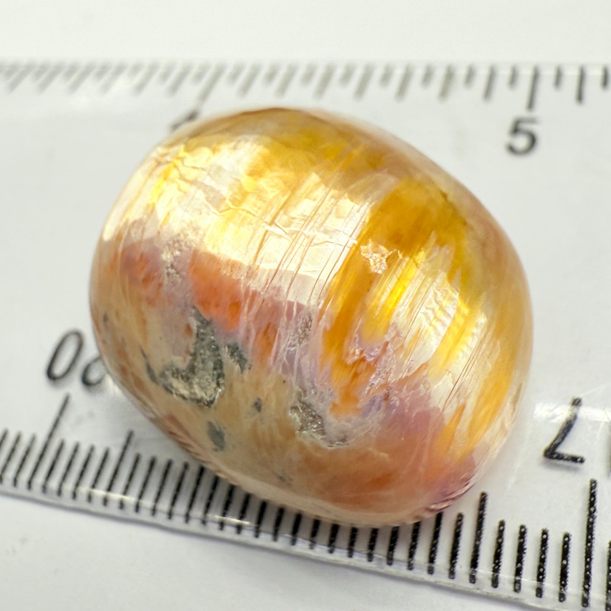 Cats-Eye Opal, 42.42ct, Tanzania, Untreated Unheated