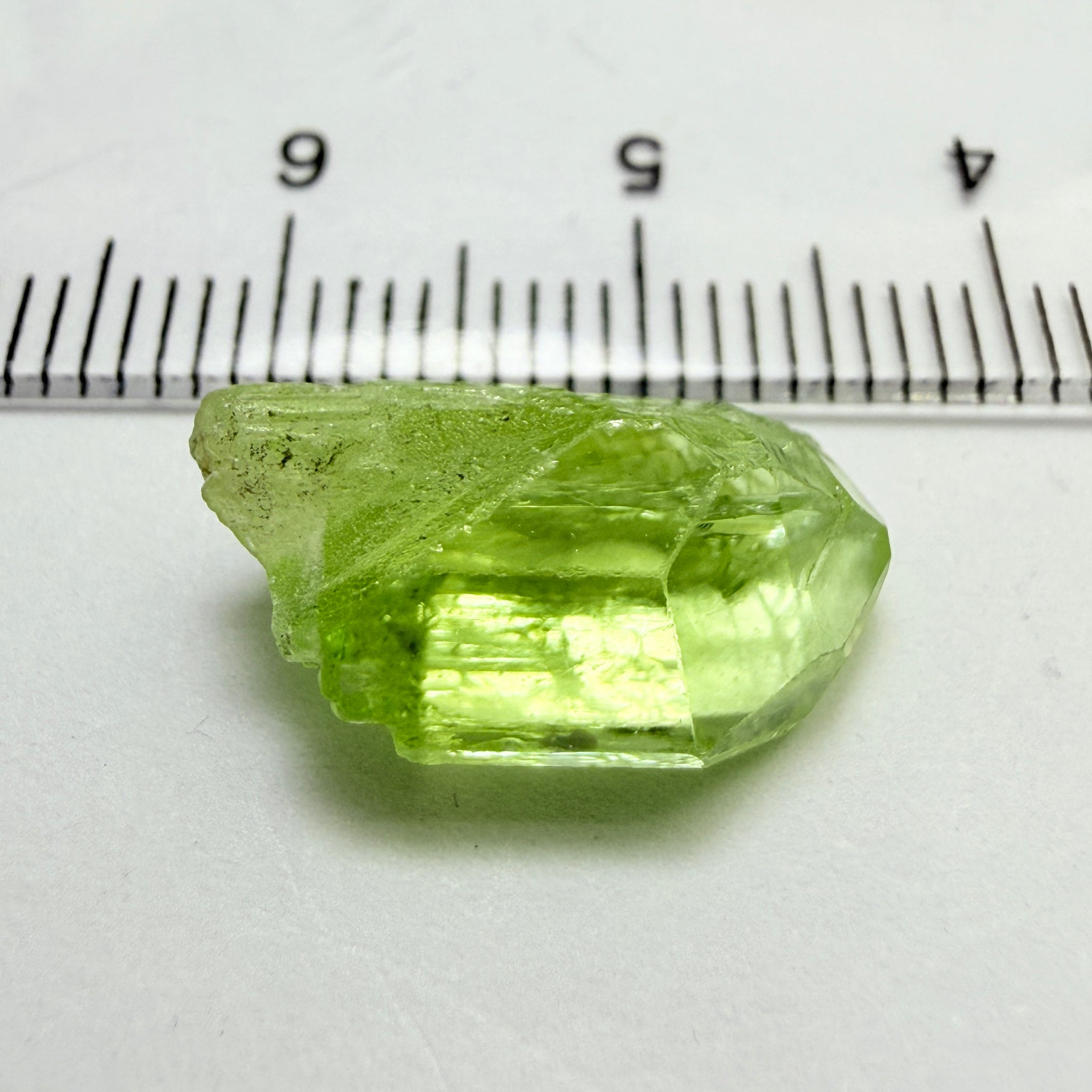Diopside crystal, 1.50gm, Merelani, Tanzania, Untreated Unheated - facetable portion