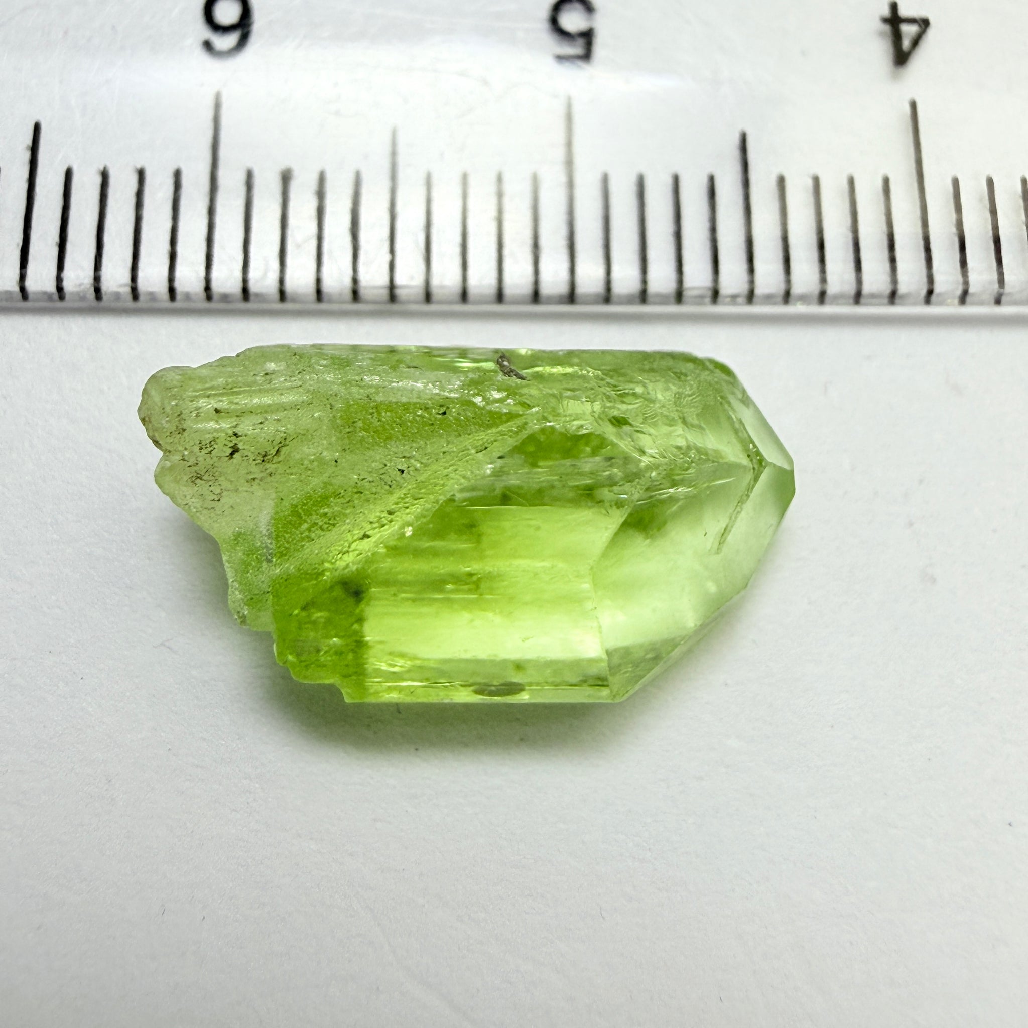 Diopside crystal, 1.50gm, Merelani, Tanzania, Untreated Unheated - facetable portion
