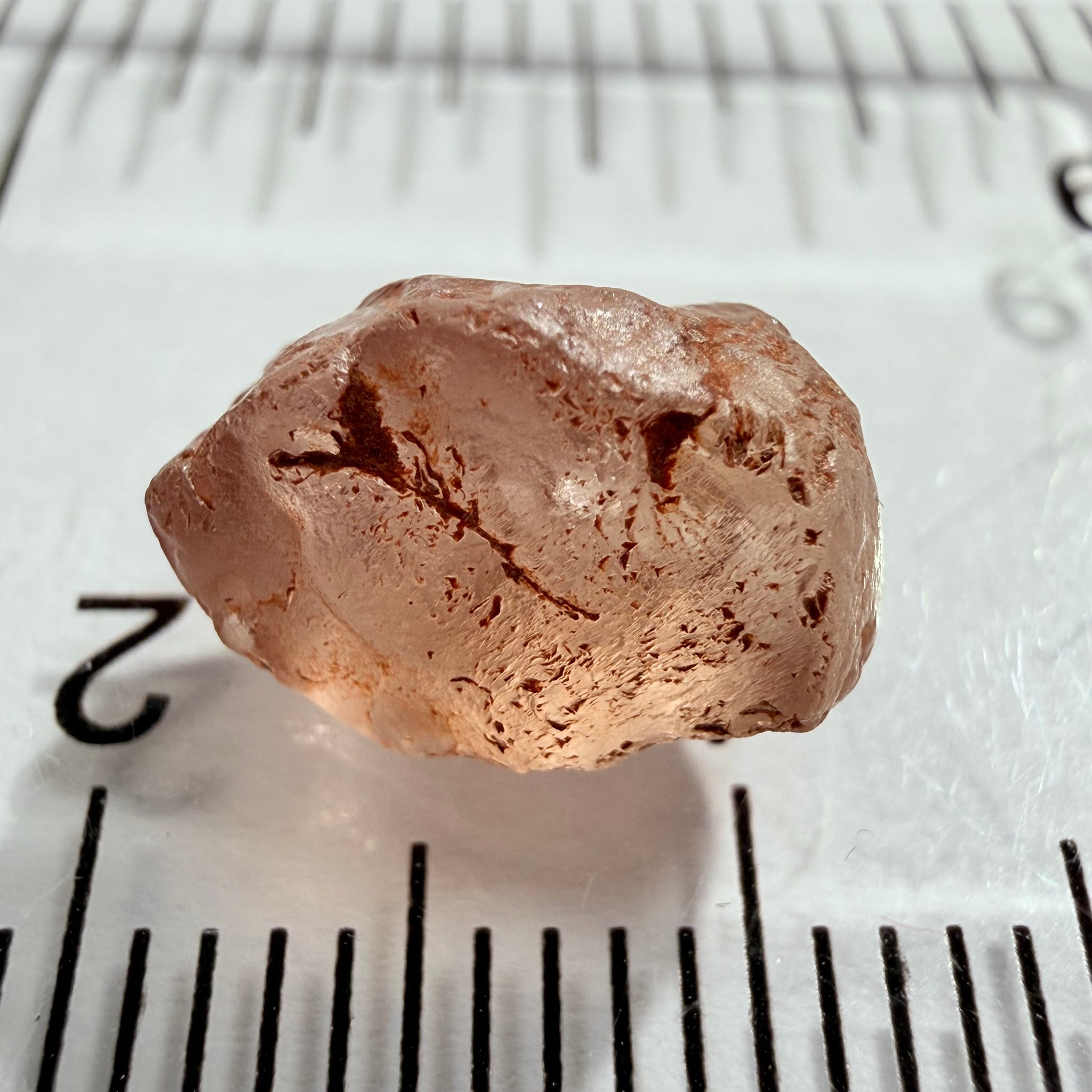 Dragon Garnet, 4.79ct, Tanzania, Untreated Unheated, moderately included