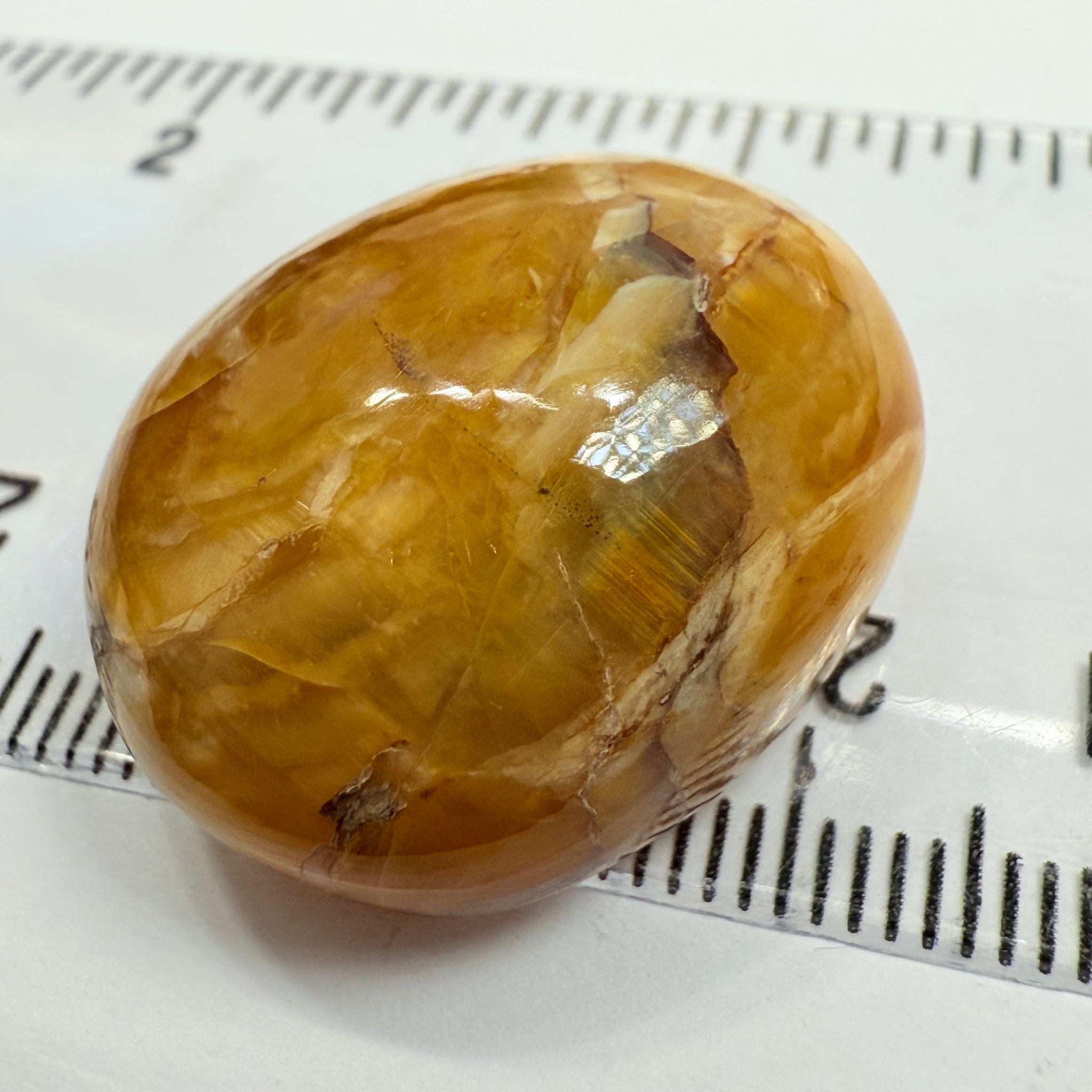 Cats-Eye Opal, 43.82ct, Tanzania, Untreated Unheated, weak cats eye