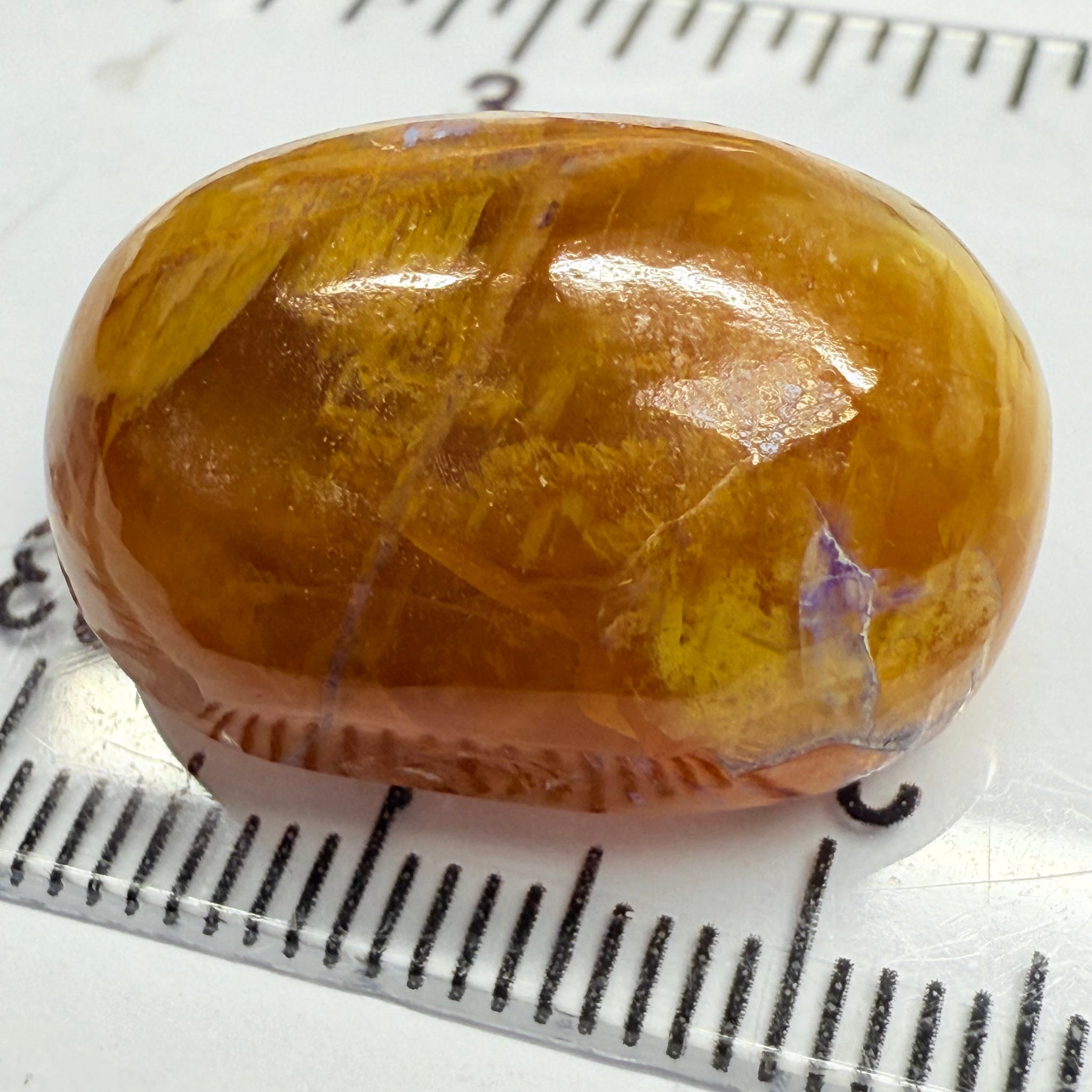 Cats-Eye Opal, 28.18ct, Tanzania, Untreated Unheated, weak cats eye