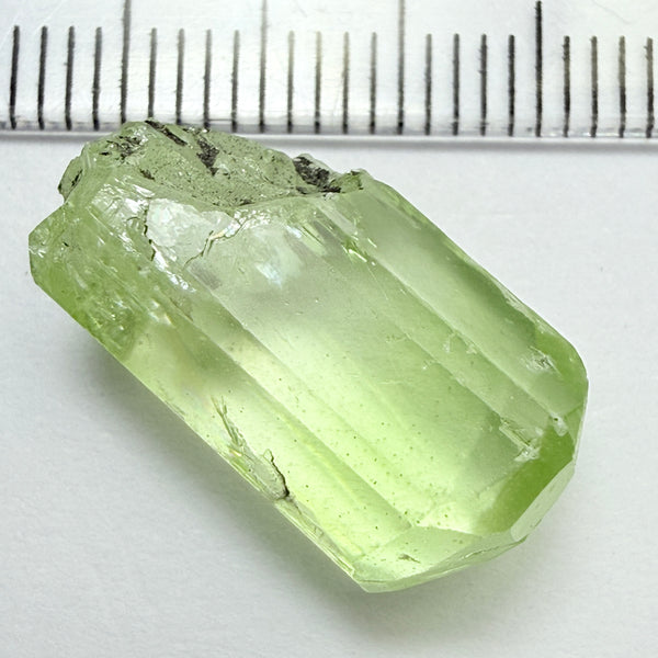 Diopside crystal, 3.30gm, Merelani, Tanzania, Untreated Unheated - facetable portion