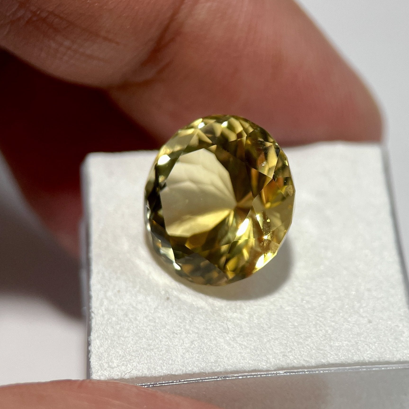 9.60Ct Golden Scapolite Tanzania Untreated Unheated