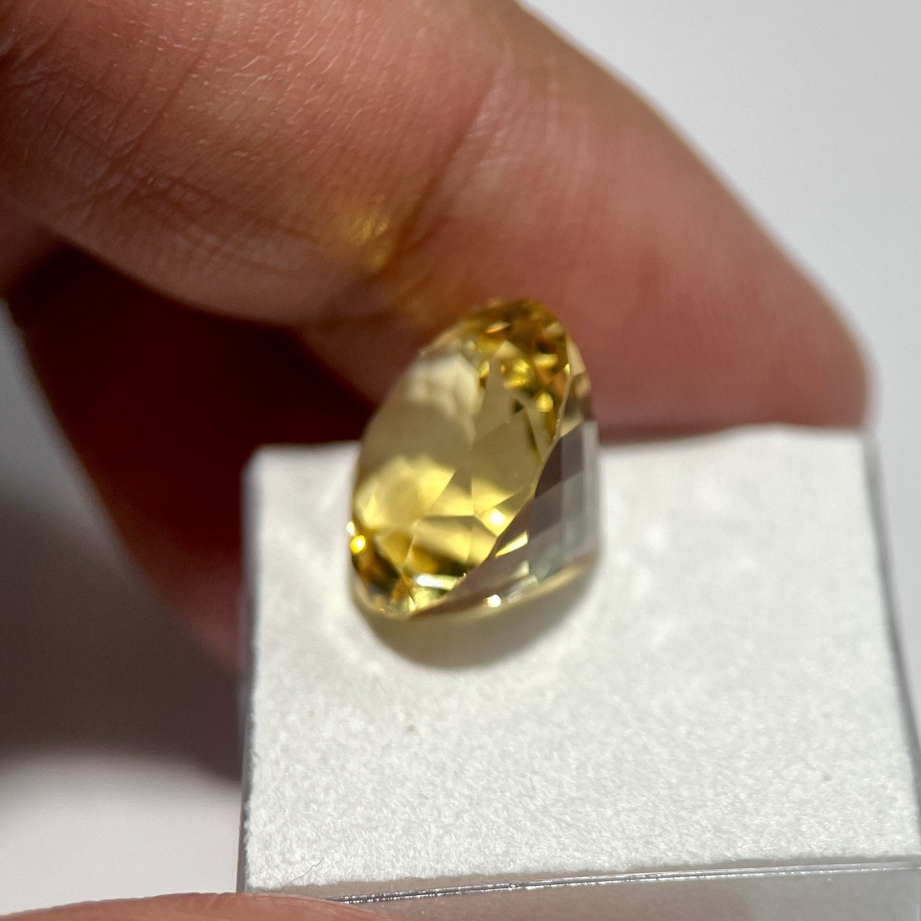 9.60Ct Golden Scapolite Tanzania Untreated Unheated
