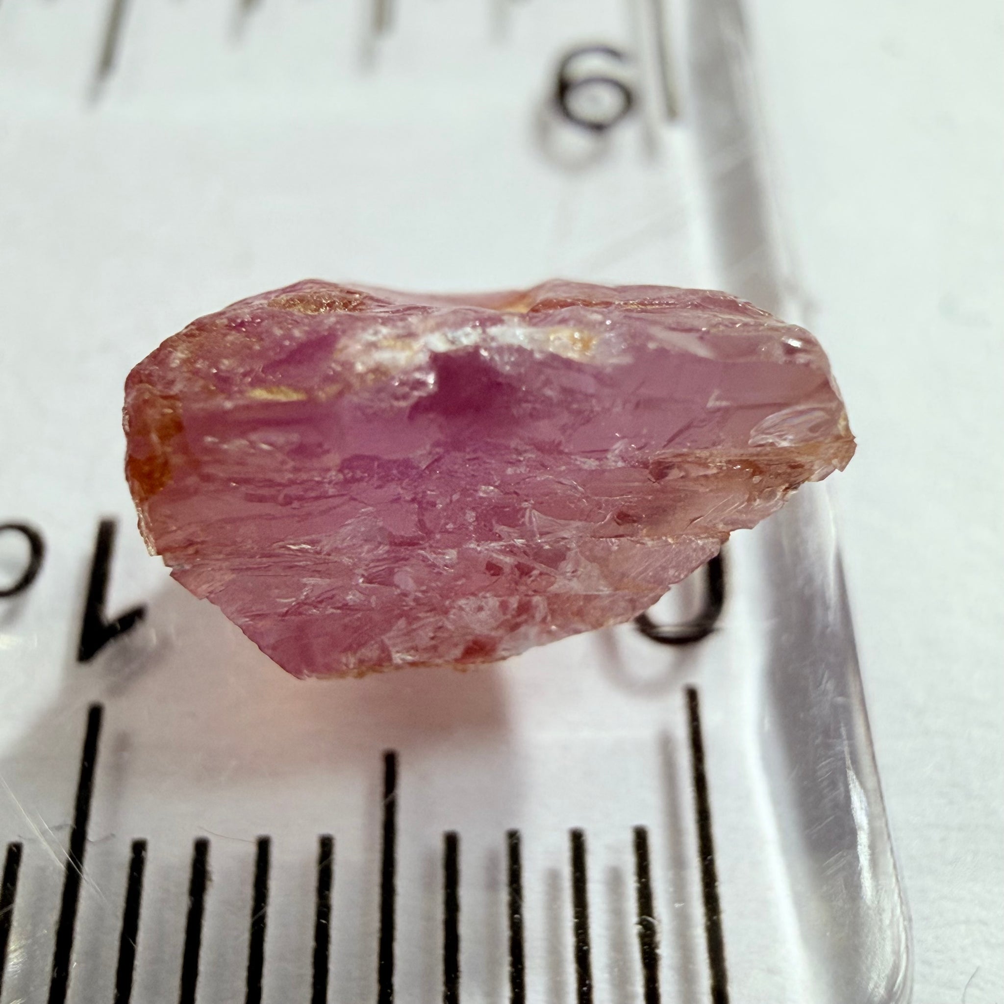 Umba Sapphire, 3.80ct, Umba Valley, Tanzania, Untreated Unheated. Moderately included with silk and a challenging shape