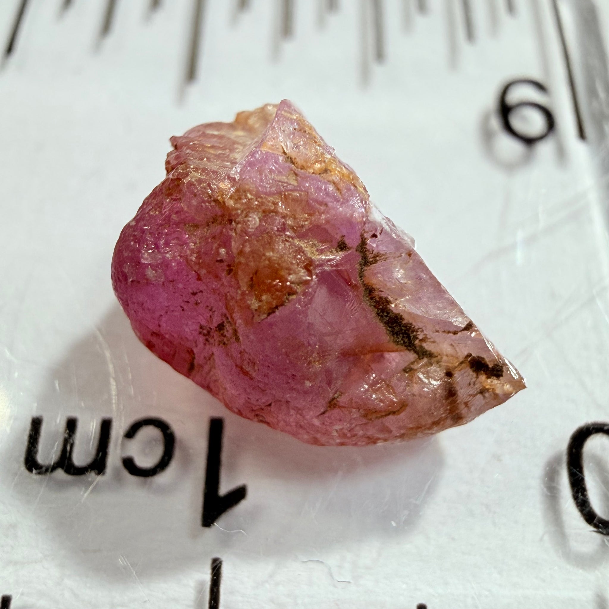 Umba Sapphire, 3.80ct, Umba Valley, Tanzania, Untreated Unheated. Moderately included with silk and a challenging shape