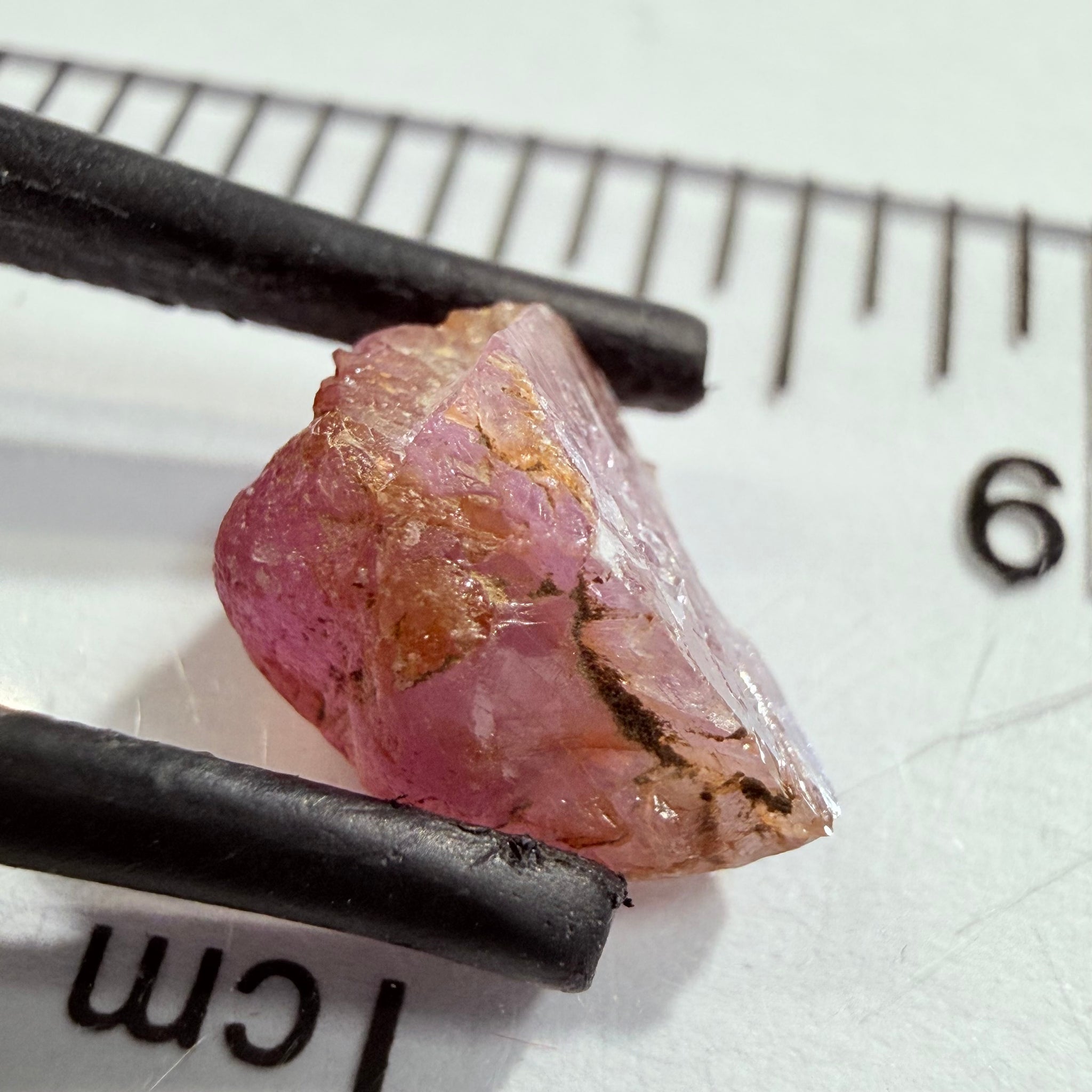 Umba Sapphire, 3.80ct, Umba Valley, Tanzania, Untreated Unheated. Moderately included with silk and a challenging shape