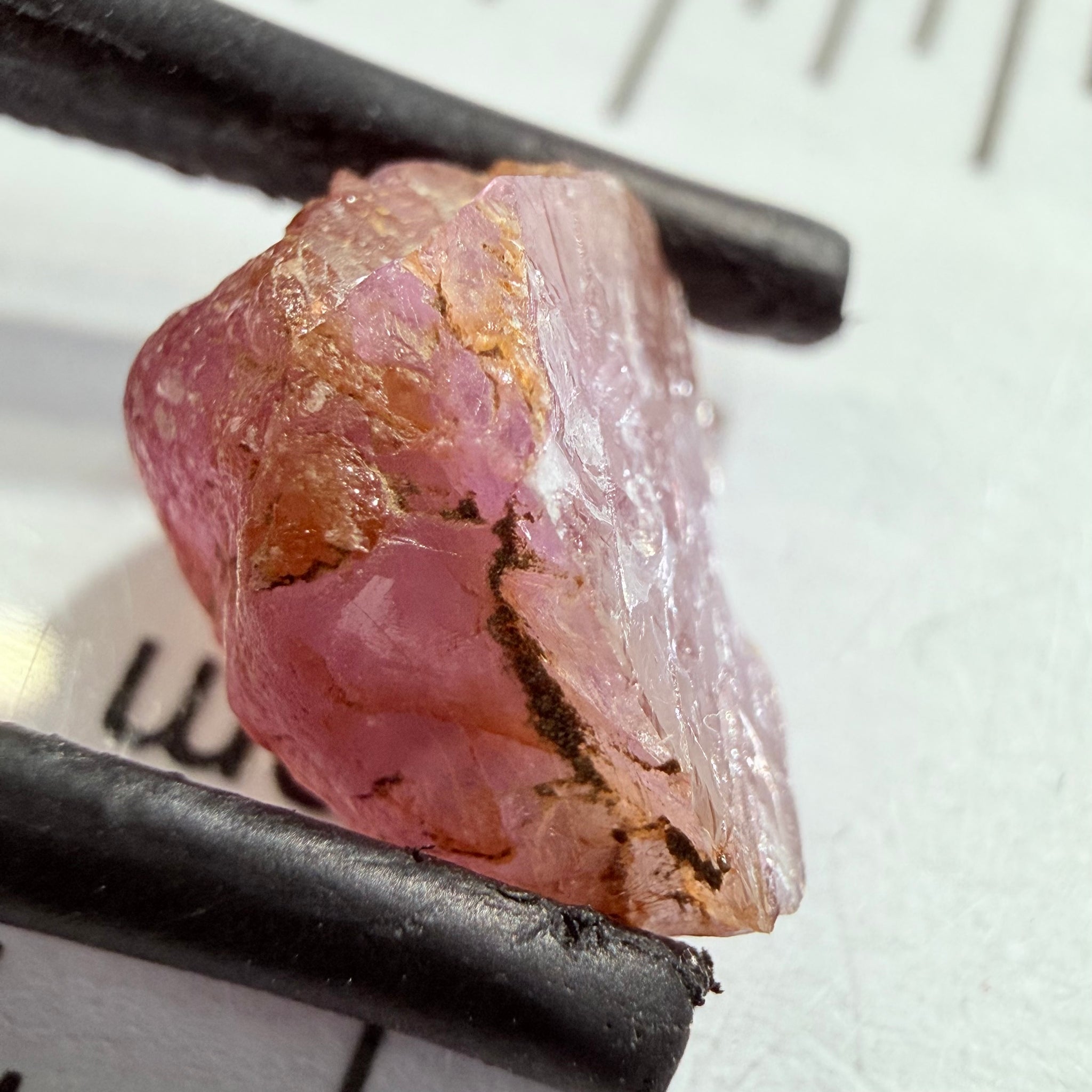 Umba Sapphire, 3.80ct, Umba Valley, Tanzania, Untreated Unheated. Moderately included with silk and a challenging shape