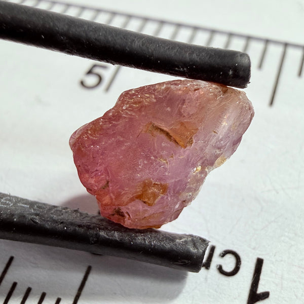 Umba Sapphire, 3.80ct, Umba Valley, Tanzania, Untreated Unheated. Moderately included with silk and a challenging shape