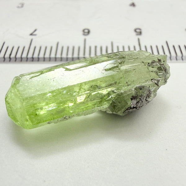 Diopside crystal on matrix, 3.00gm, Merelani, Tanzania, Untreated Unheated