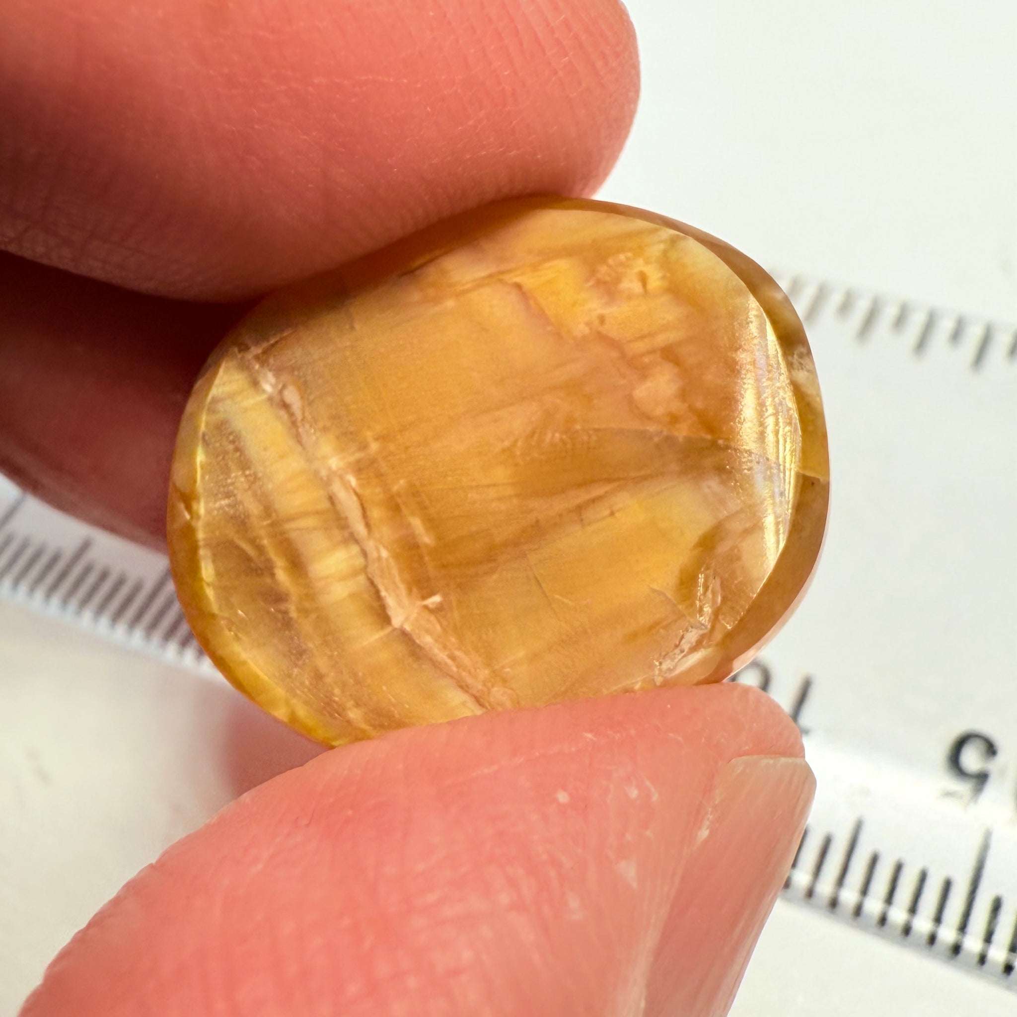 Cats-Eye Opal, 25.85ct, Tanzania, Untreated Unheated