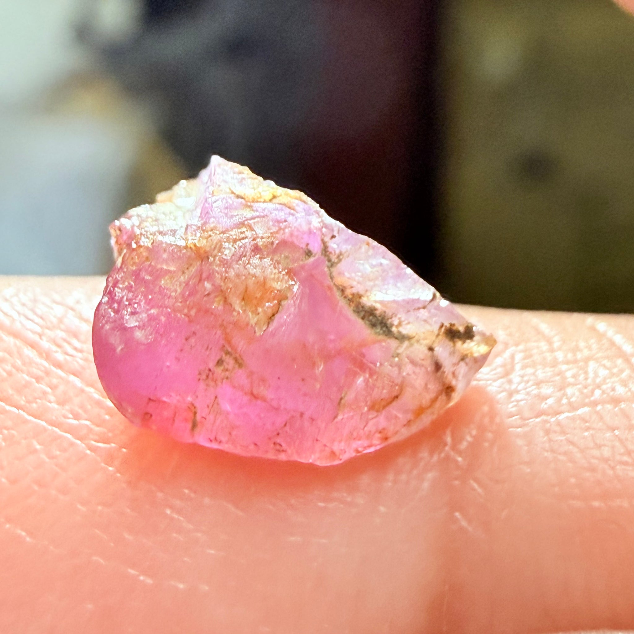 Umba Sapphire, 3.80ct, Umba Valley, Tanzania, Untreated Unheated. Moderately included with silk and a challenging shape