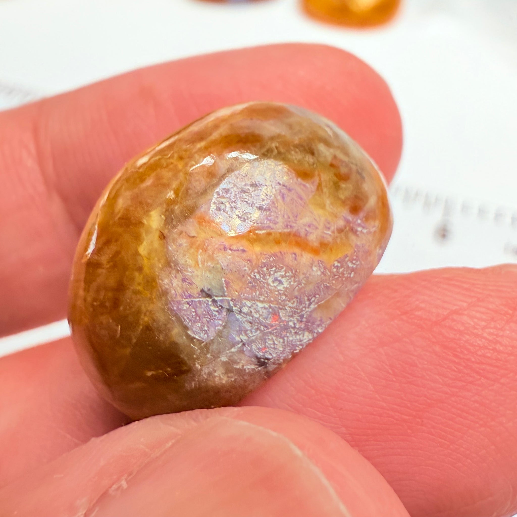 Cats-Eye Opal, 26.04ct, Tanzania, Untreated Unheated, weak cats eye