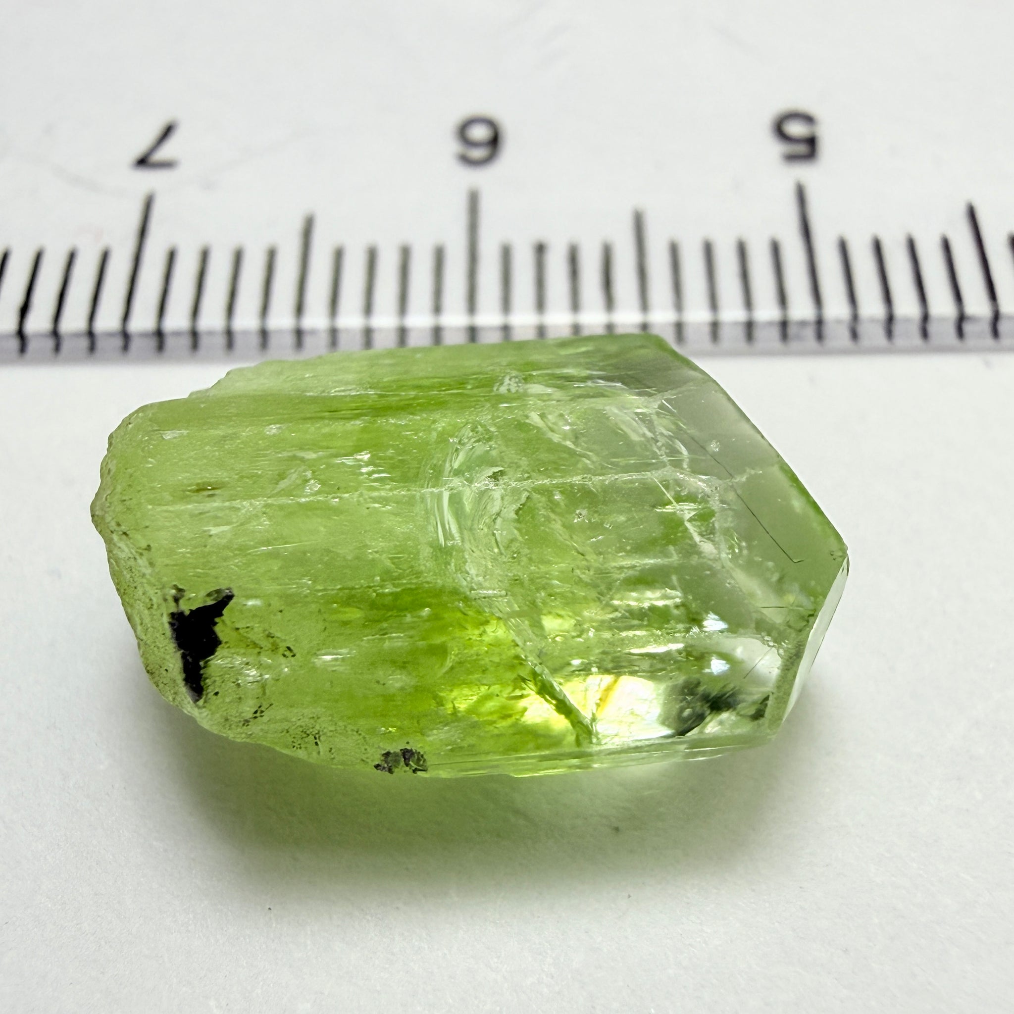 Diopside crystal, 2.40gm, Merelani, Tanzania, Untreated Unheated