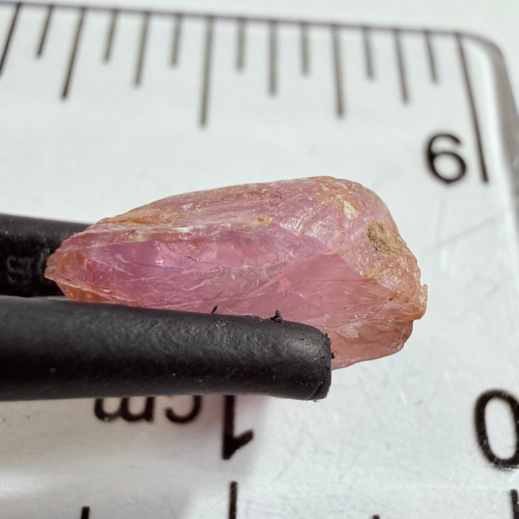 Umba Sapphire, 3.62ct, Umba Valley, Tanzania, Untreated Unheated. Heavily included with silk