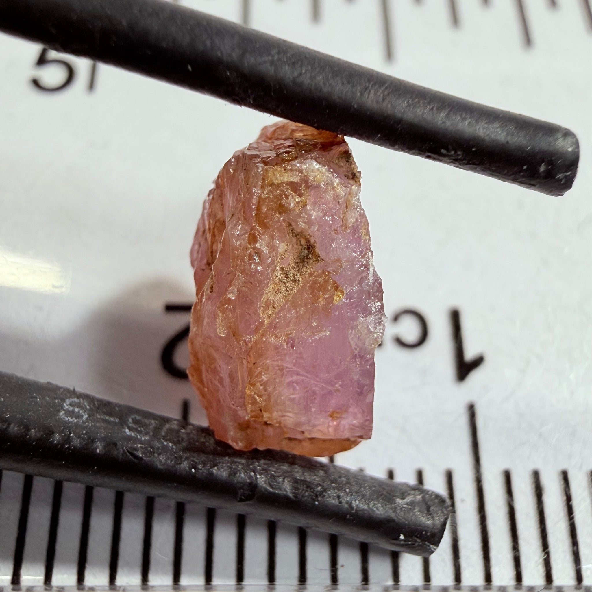Umba Sapphire, 3.62ct, Umba Valley, Tanzania, Untreated Unheated. Heavily included with silk