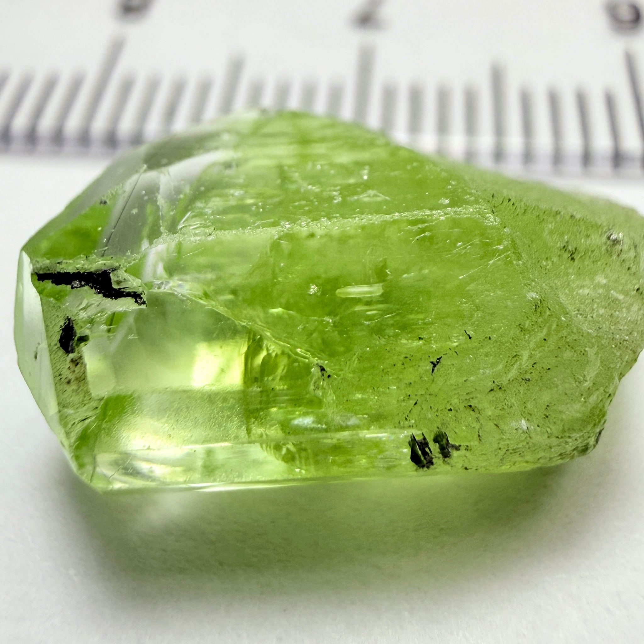 Diopside crystal, 2.40gm, Merelani, Tanzania, Untreated Unheated