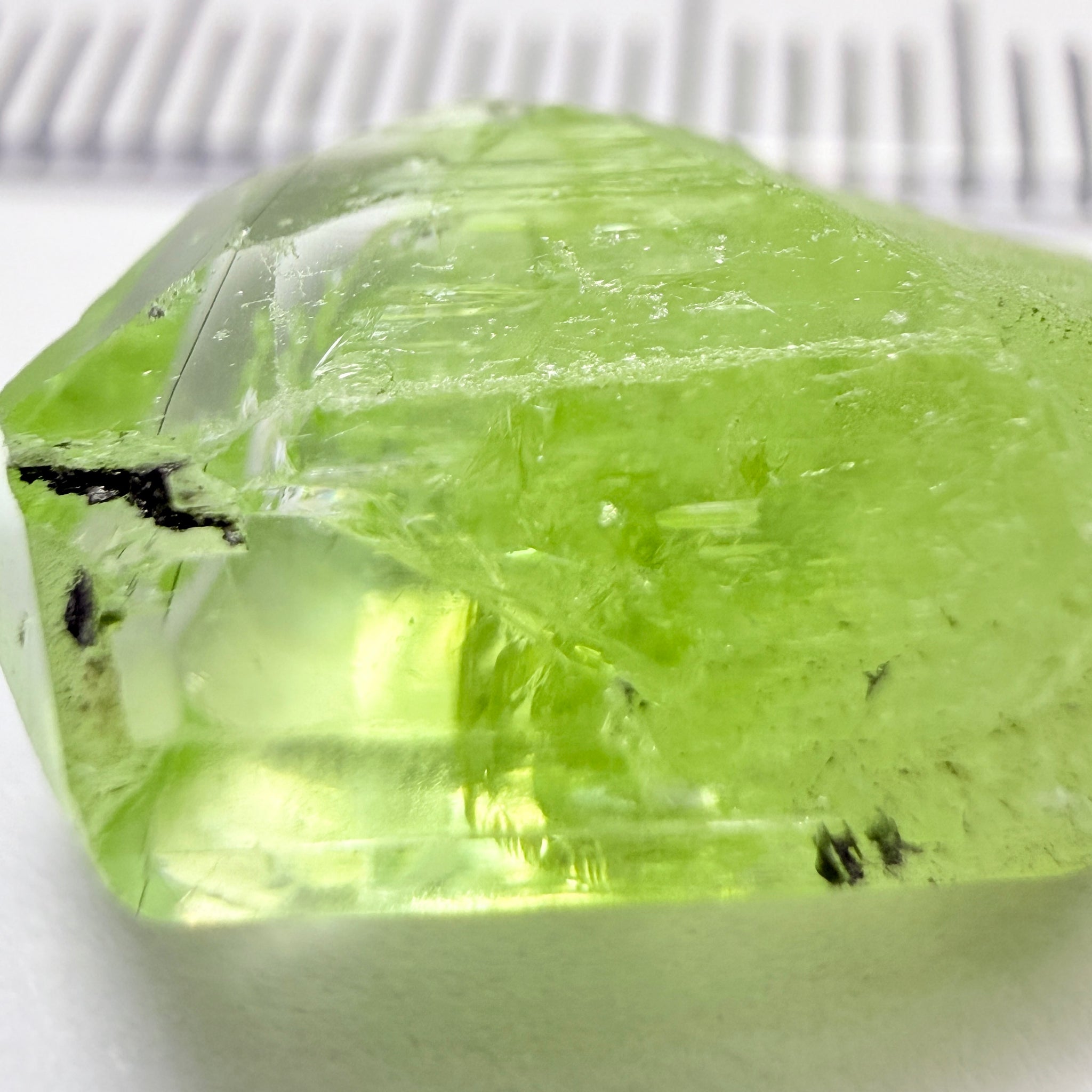 Diopside crystal, 2.40gm, Merelani, Tanzania, Untreated Unheated