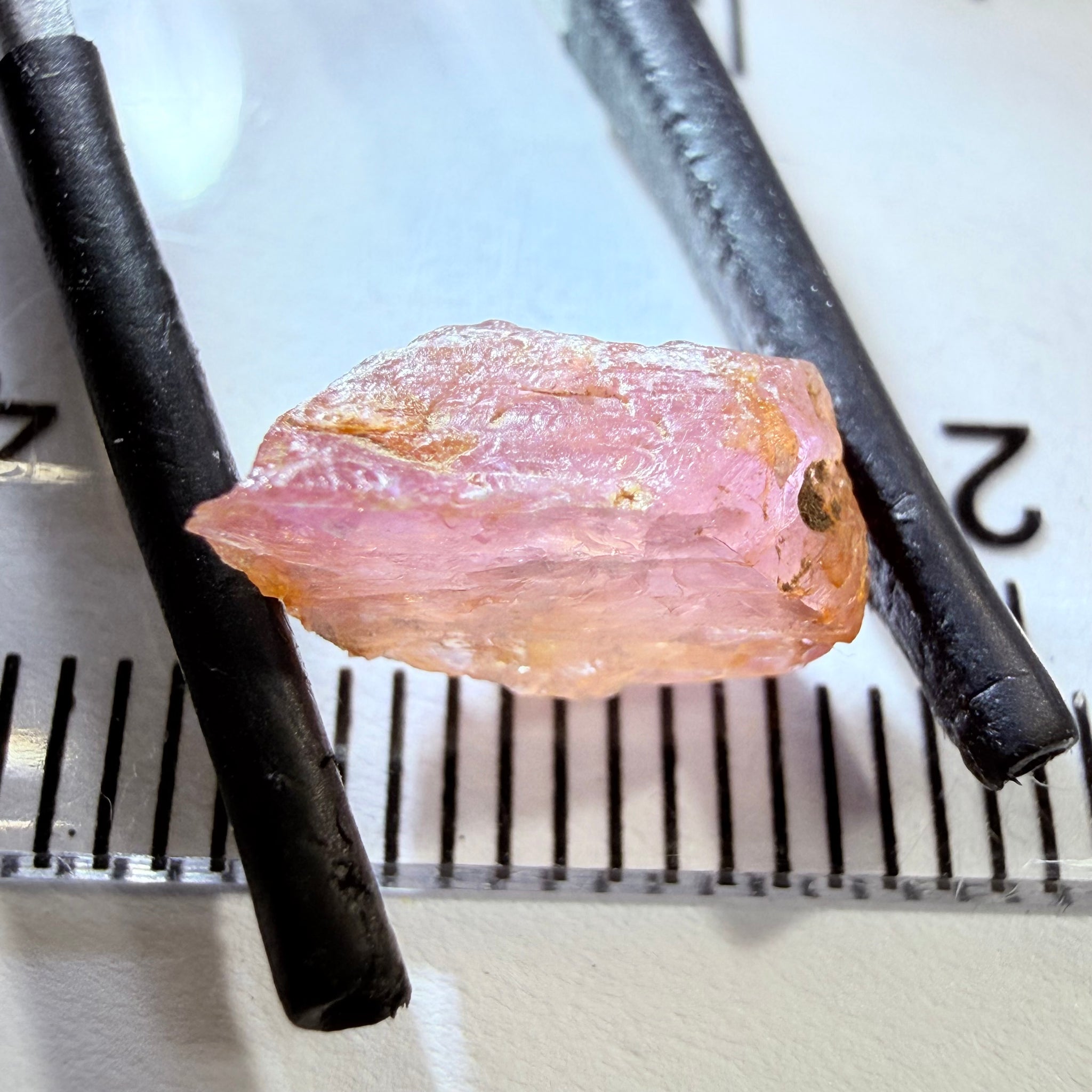 Umba Sapphire, 3.62ct, Umba Valley, Tanzania, Untreated Unheated. Heavily included with silk