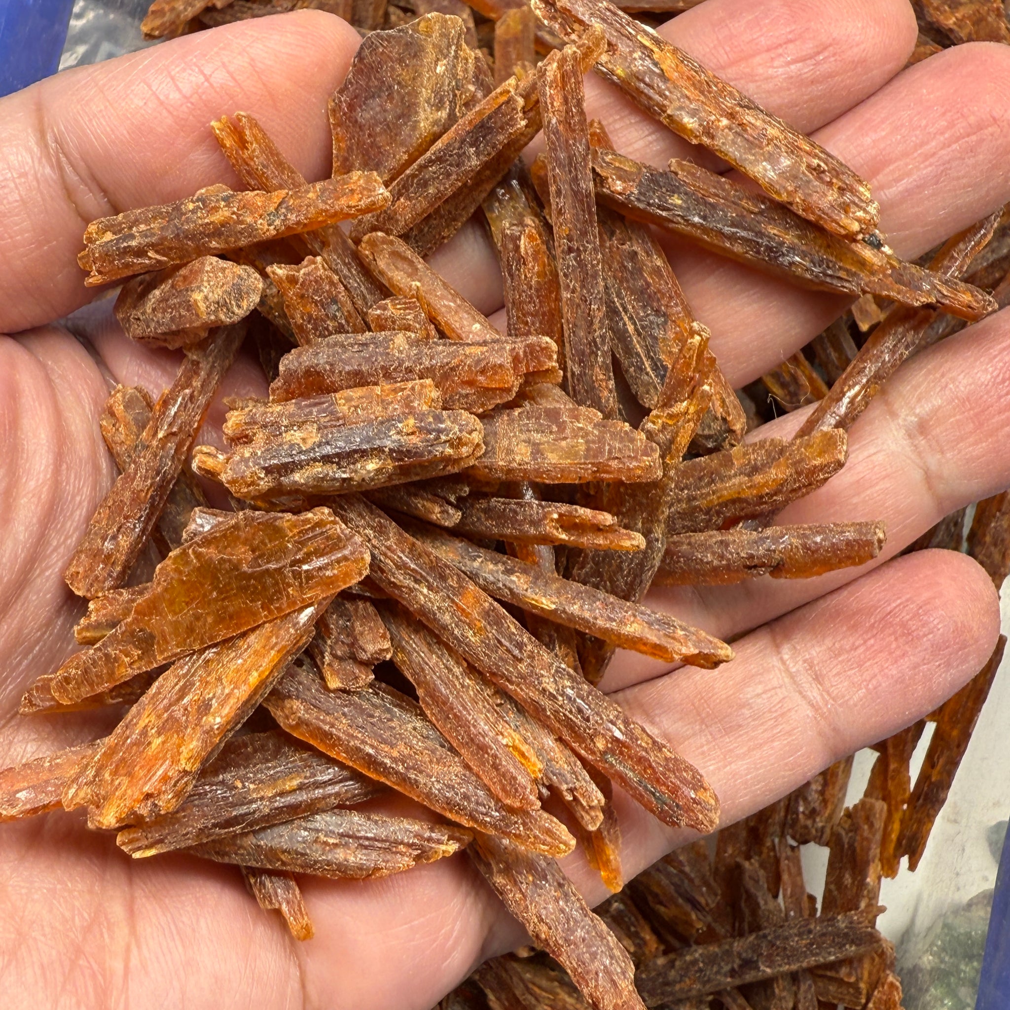 Special Deal, Orange Kyanite Crystals, Tanzania, Chunky shapes, price is per piece