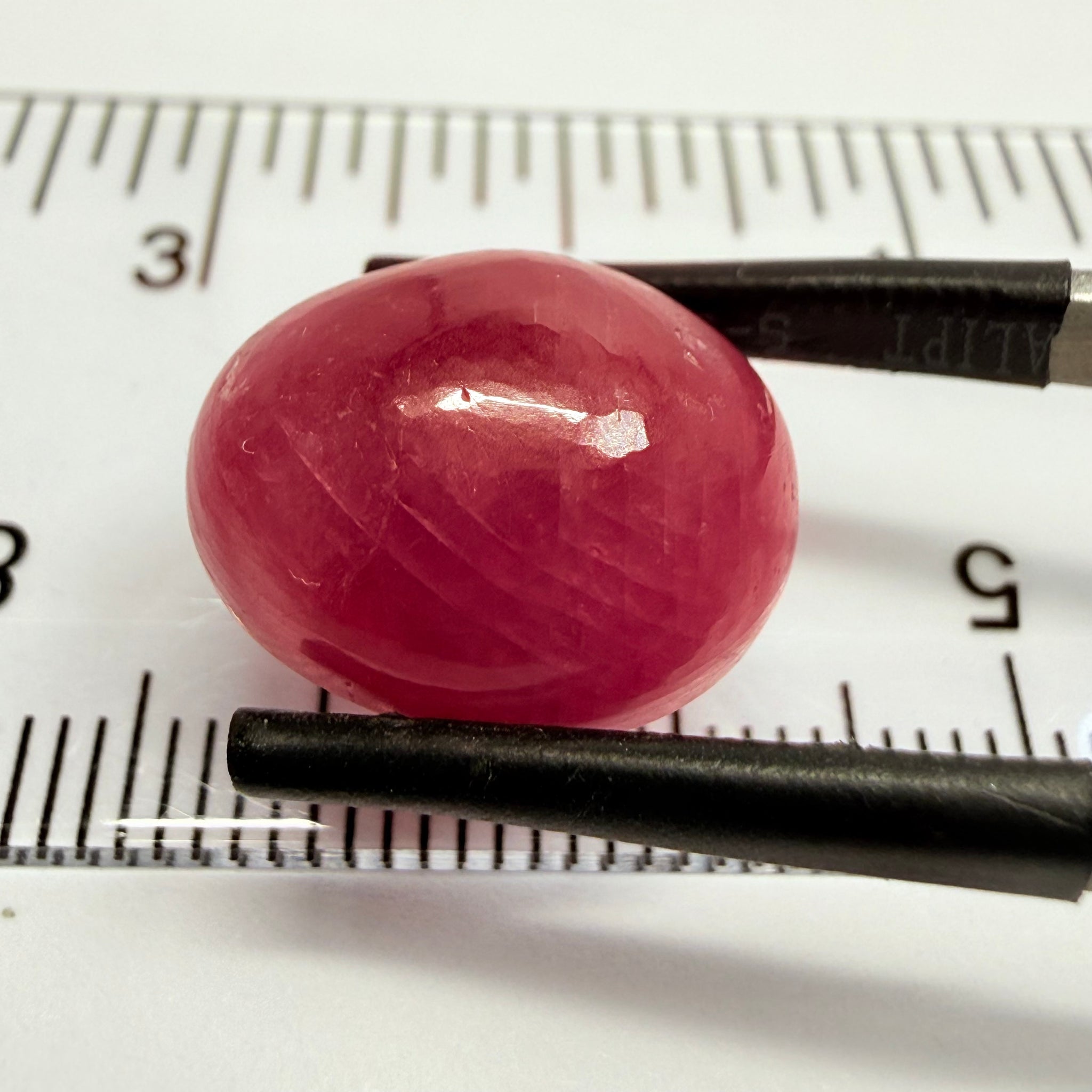 Ruby Cabochon, 16.95ct, Tanzania, Untreated Unheated