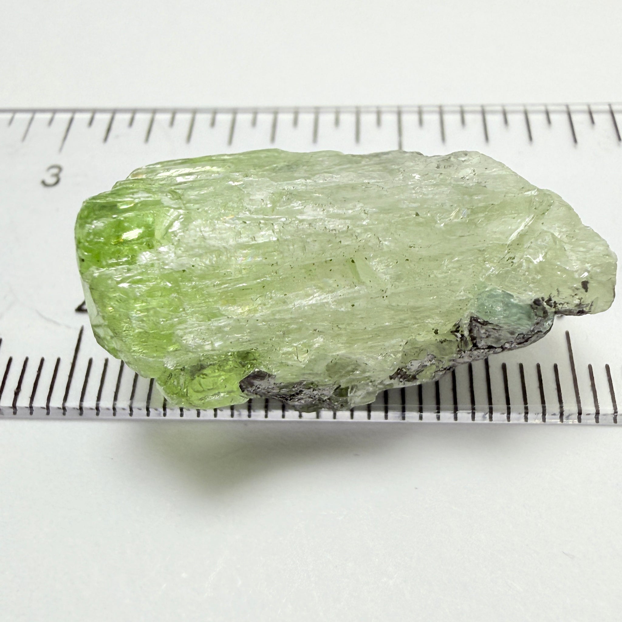 Diopside crystal on matrix, 8.40gm, Merelani, Tanzania, Untreated Unheated