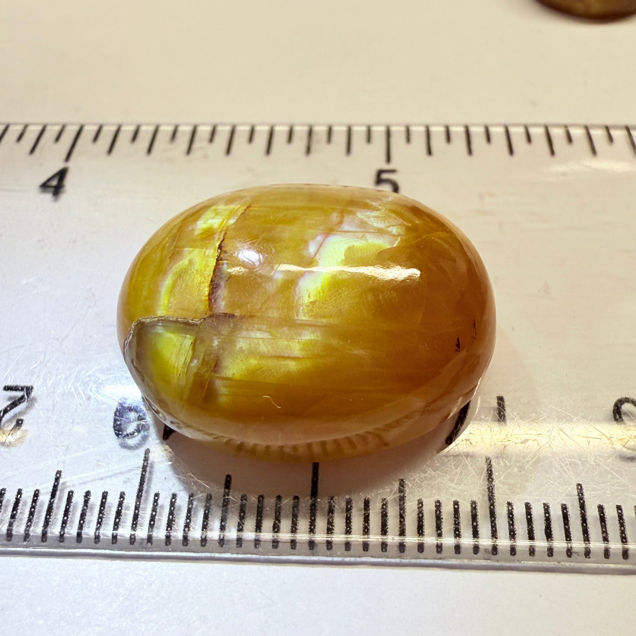 Cats-Eye Opal, 25.85ct, Tanzania, Untreated Unheated