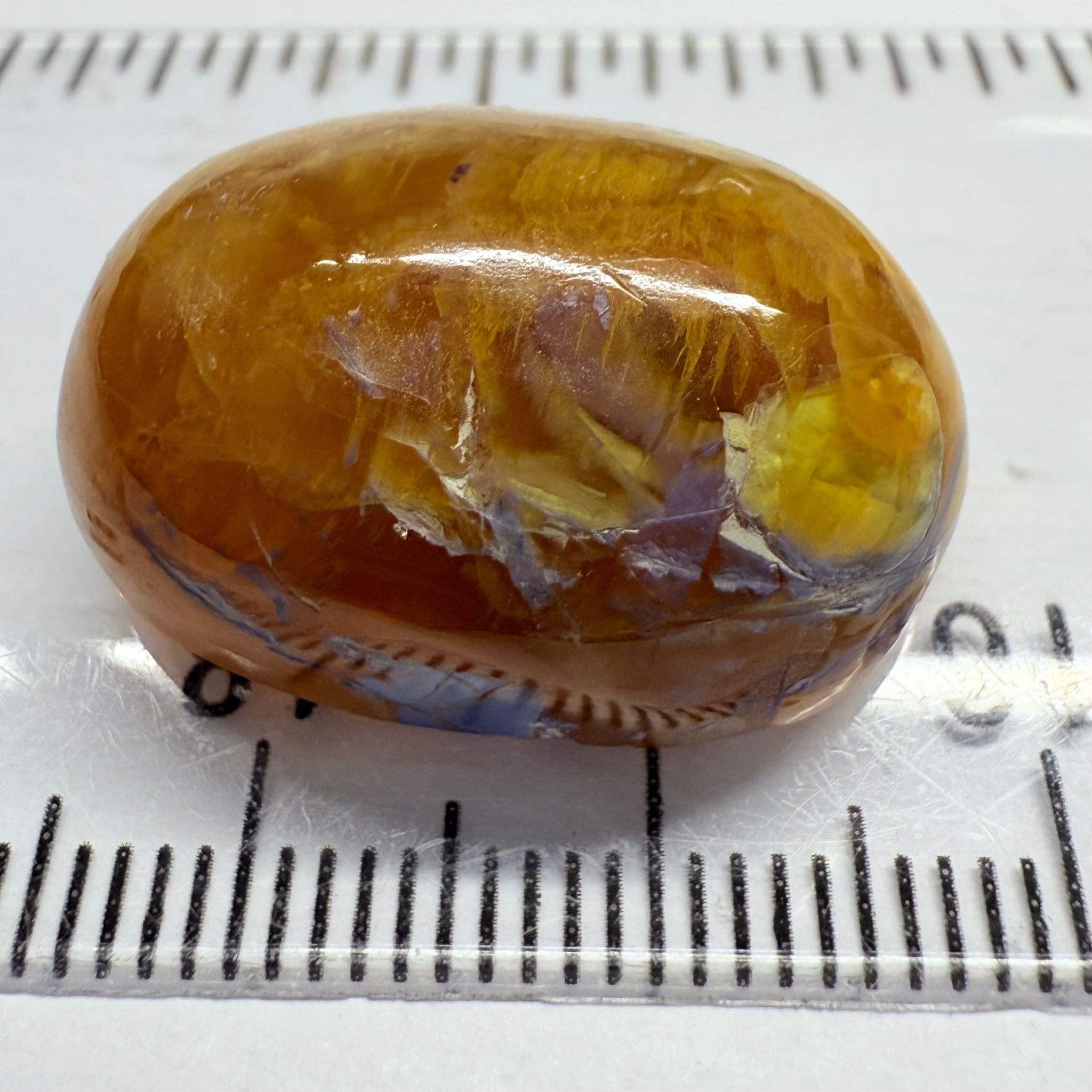 Cats-Eye Opal, 28.18ct, Tanzania, Untreated Unheated, weak cats eye