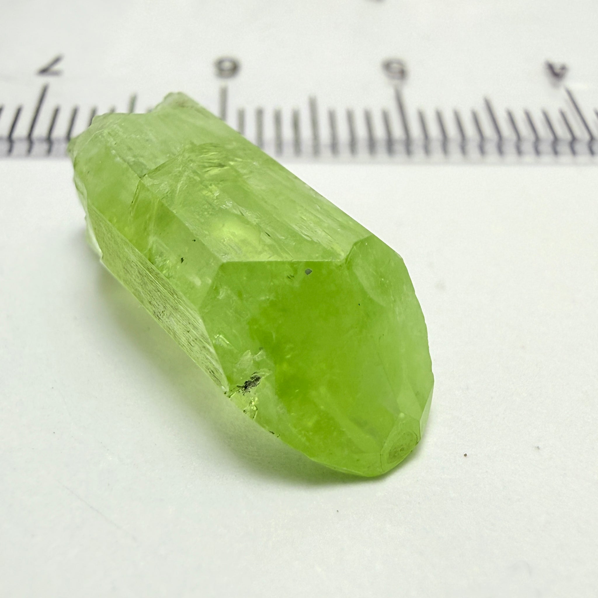 Diopside Crystal, 10.82ct Tanzania, Untreated Unheated