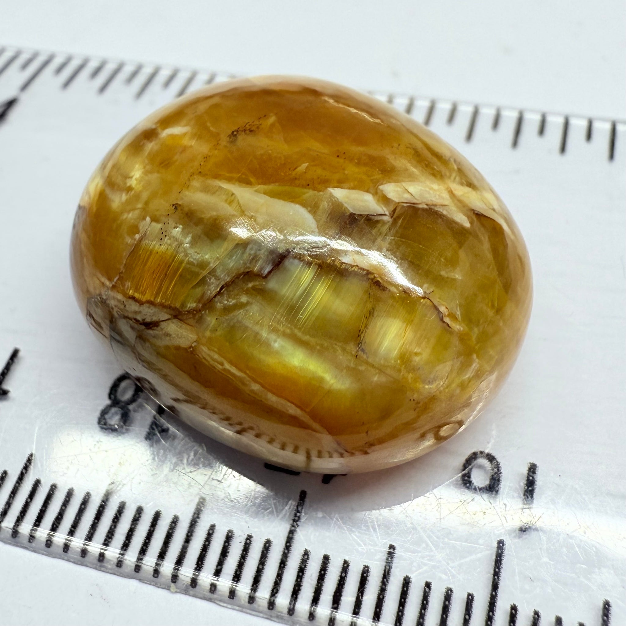 Cats-Eye Opal, 43.82ct, Tanzania, Untreated Unheated, weak cats eye