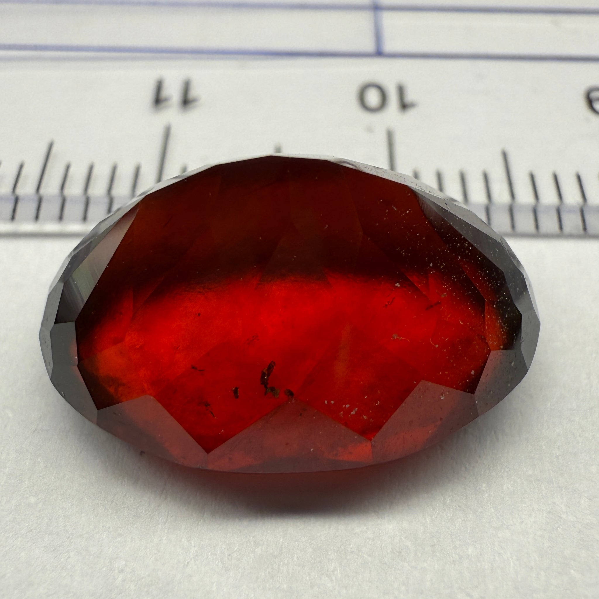 Hessonite Garnet, 15.13ct, Tanzania, Untreated Unheated
