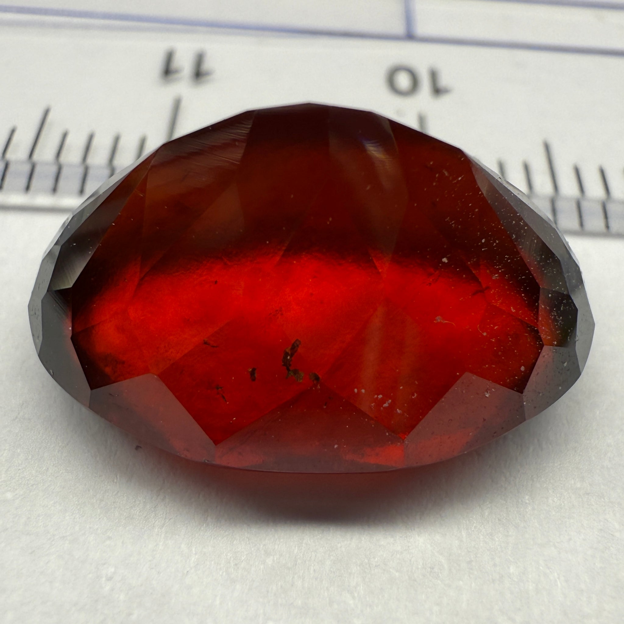 Hessonite Garnet, 15.13ct, Tanzania, Untreated Unheated